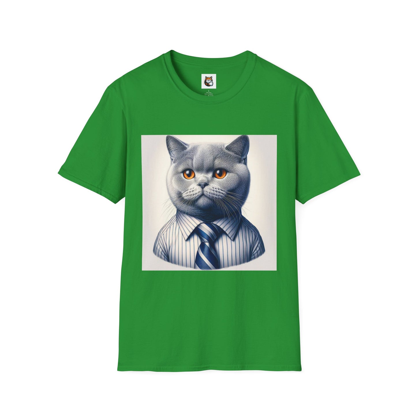 British Shorthair business professionals Softstyle T-Shirt