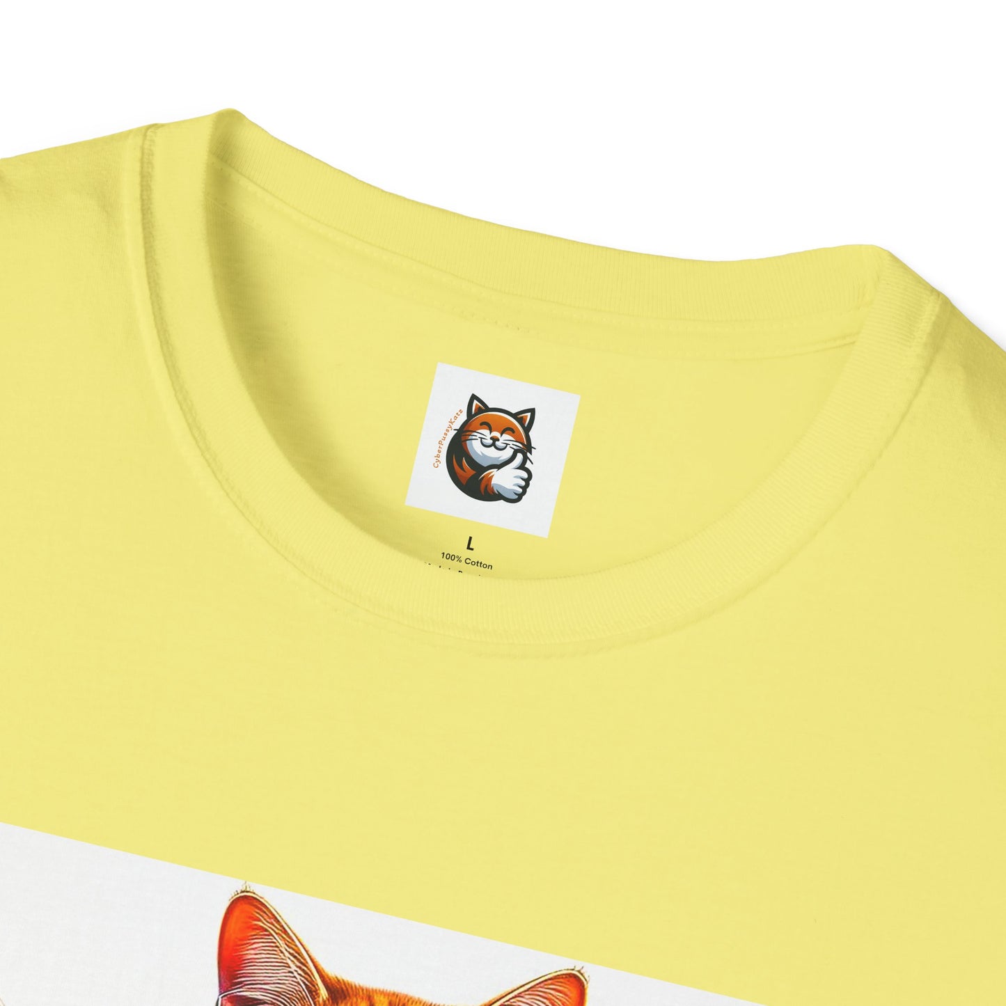 Domestic Cat Unisex Surfer T-Shirt