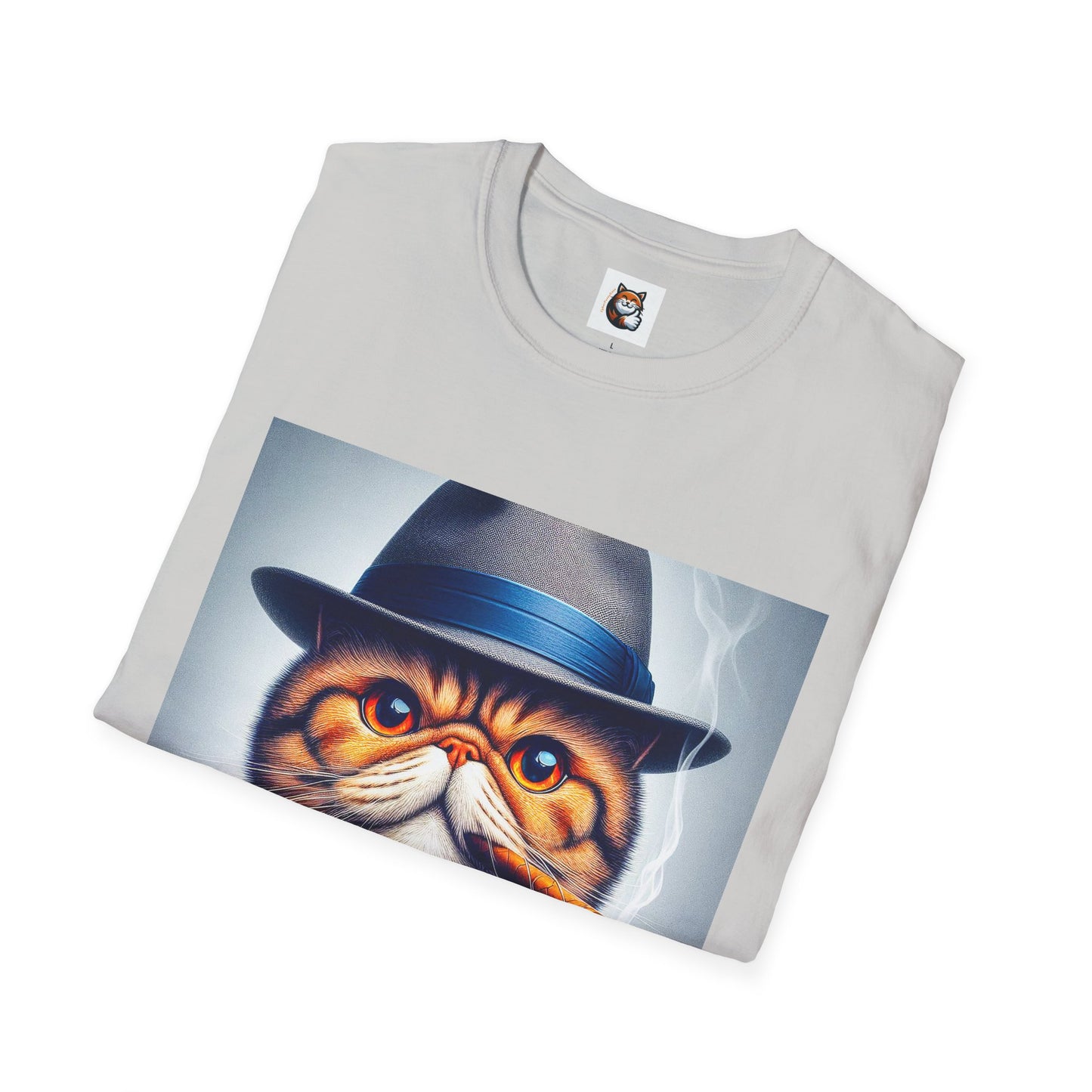Exotic Shorthair Cat Unisex Softstyle T-Shirt