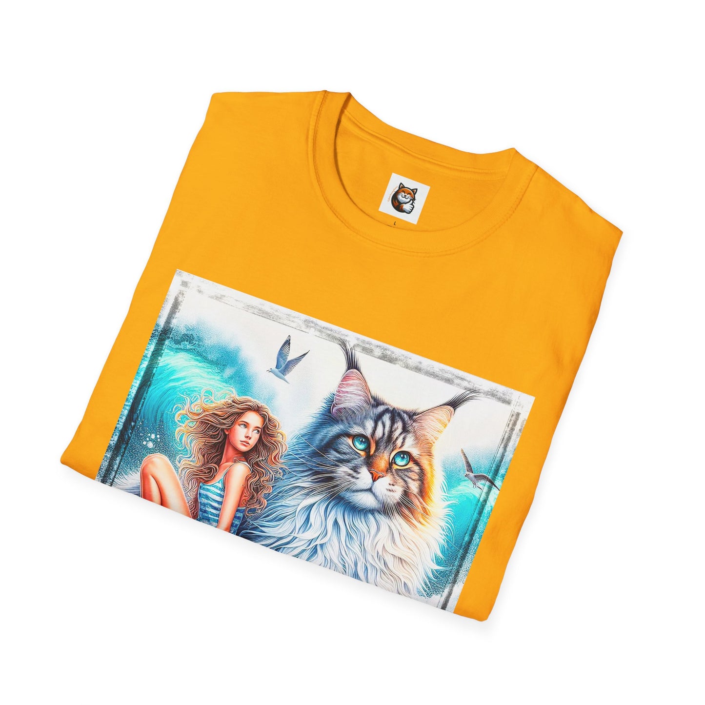 Maine Coon Unisex Softstyle T-Shirt