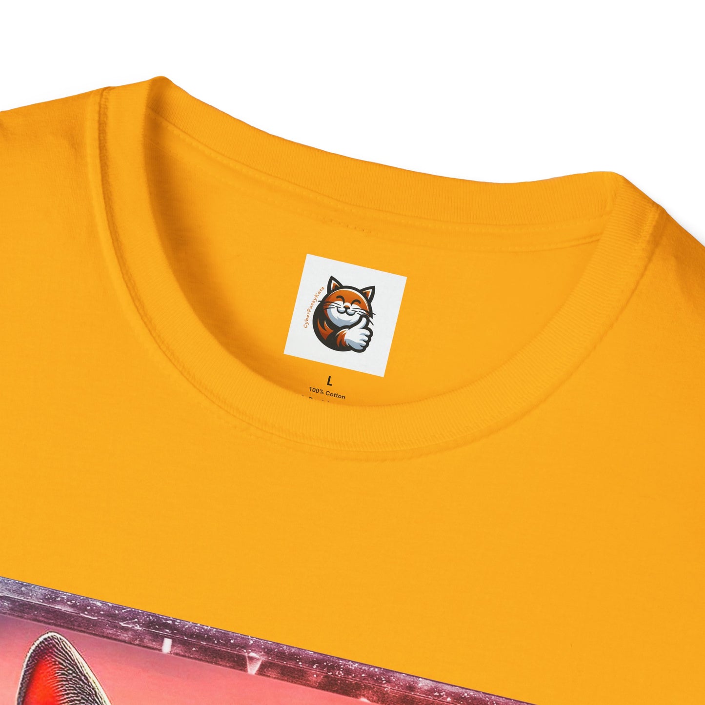 Devon Rex Cat Unisex Softstyle T-Shirt