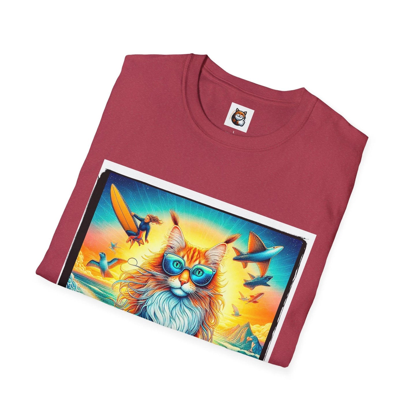 Maine Coon Unisex Softstyle T-Shirt by Printify