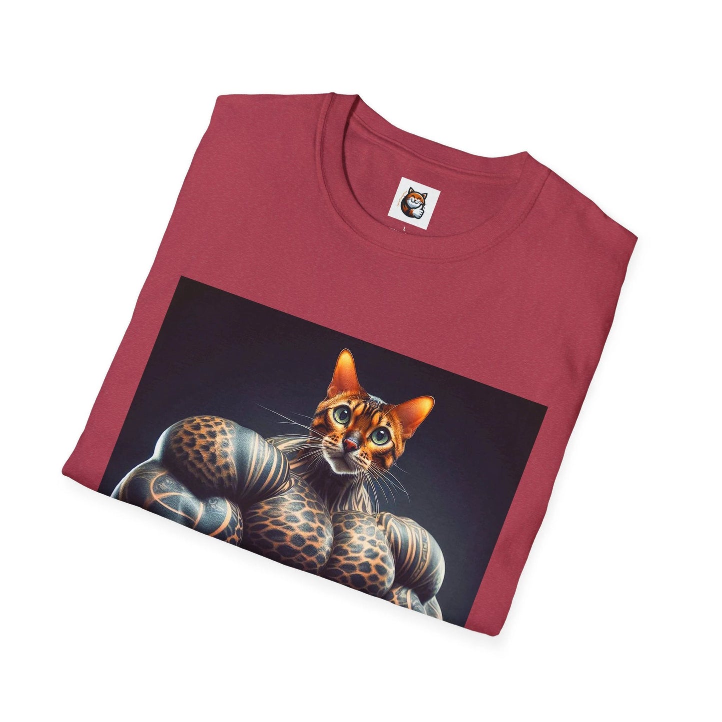 Bengal Print T-Shirt by Printify