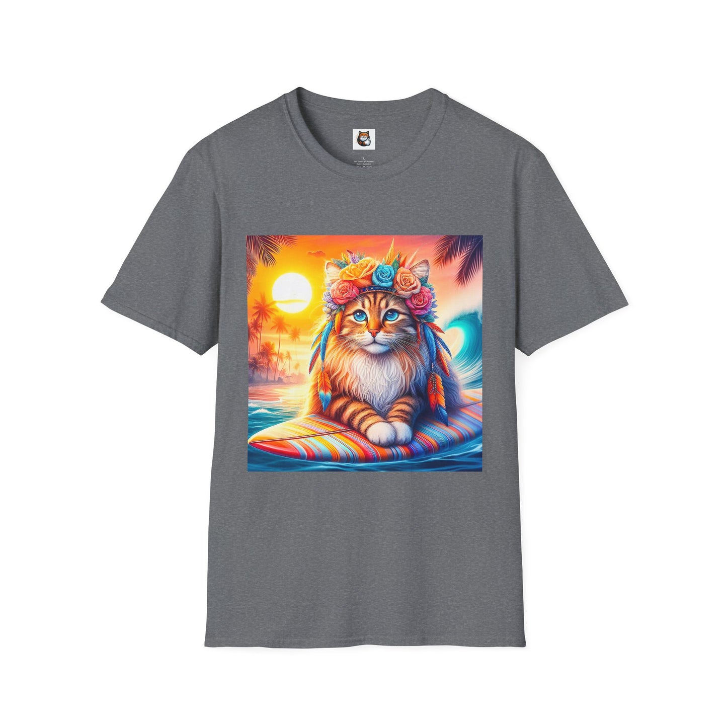 Siberian Cat flower girl shirt