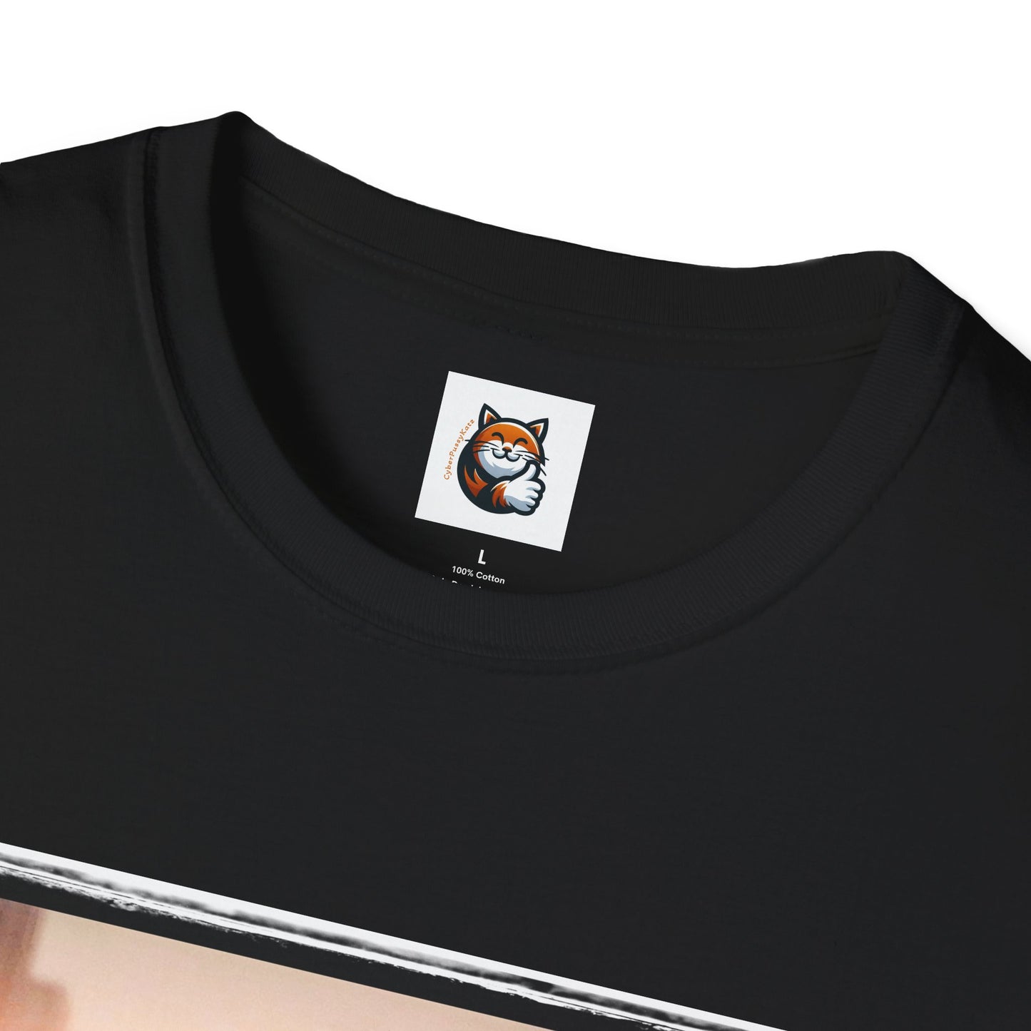 Wacky Devon Rex Cat Unisex Softstyle T-Shirt