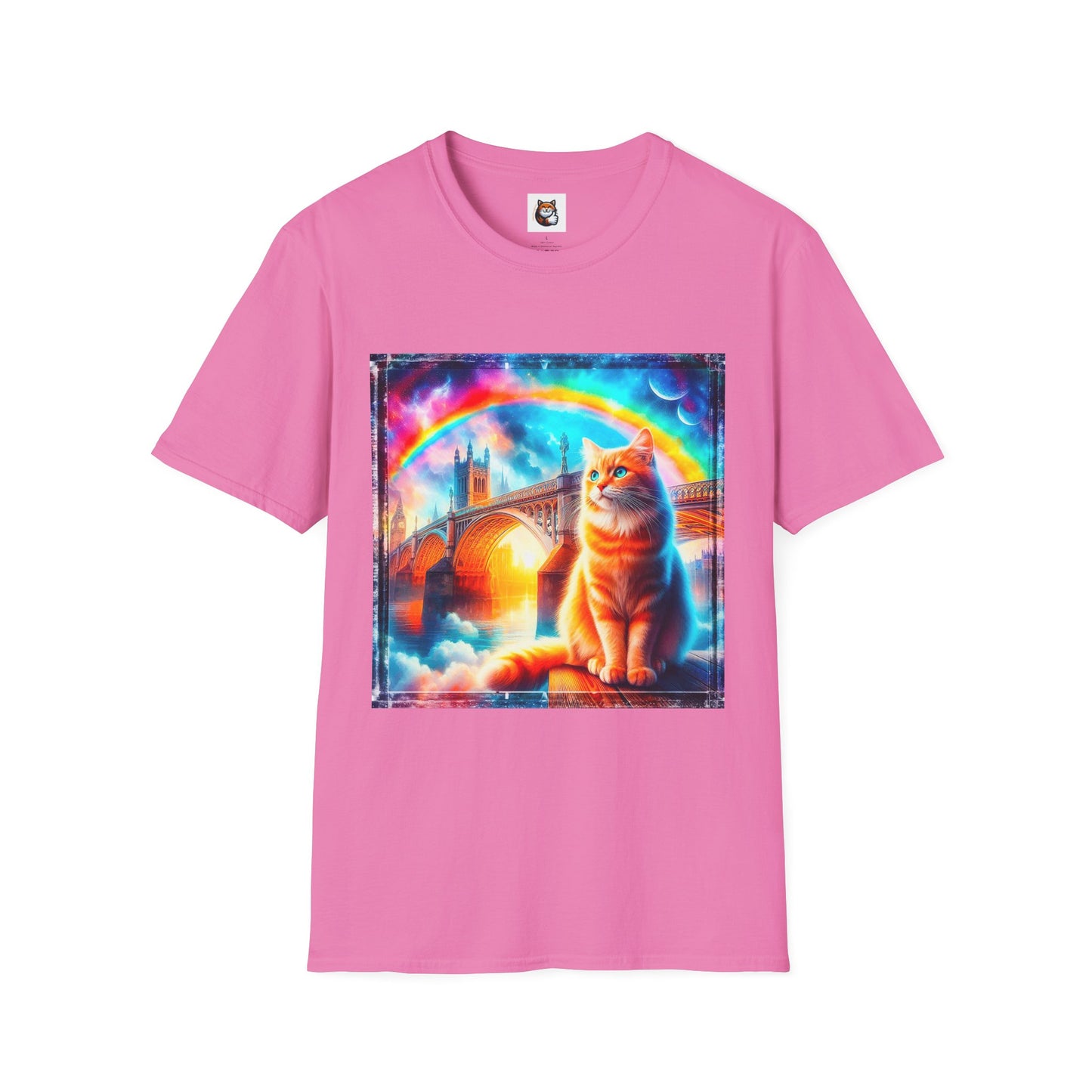 Domestic Cat Unisex Softstyle T-Shirt
