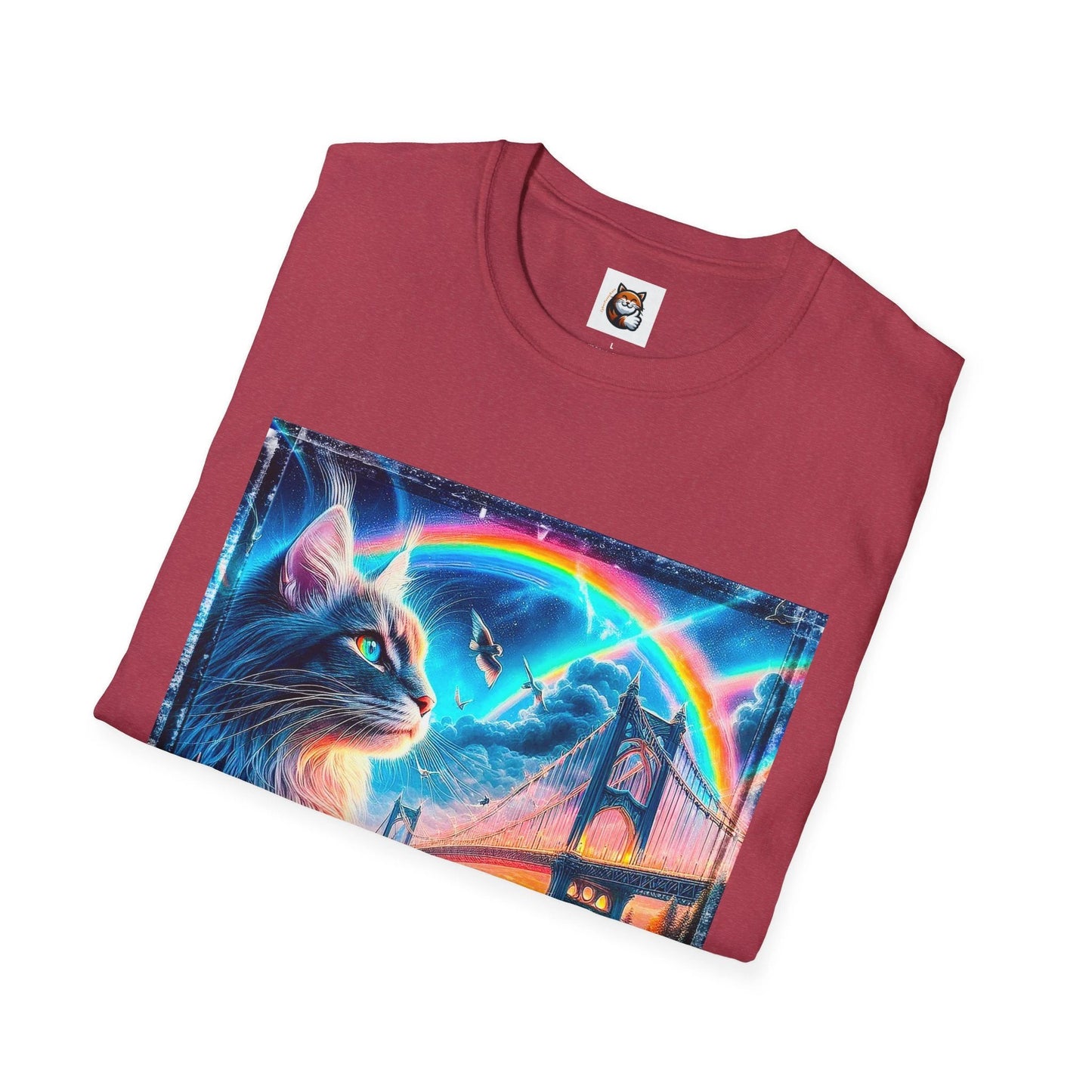 Maine Coon Unisex Softstyle T-Shirt by Printify