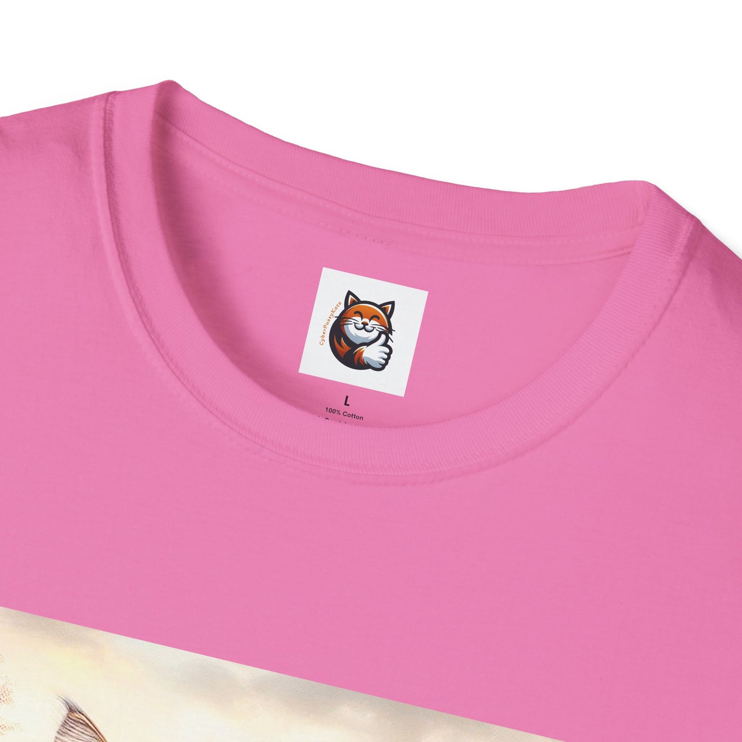 Wacky Norwegian Forest Cat Unisex Softstyle T-Shirt