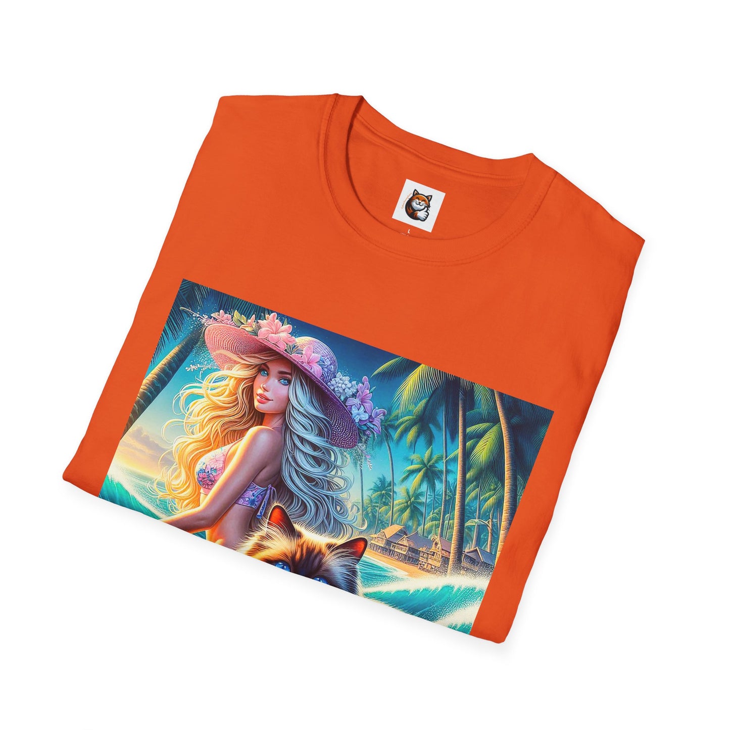 Birman hawaii Softstyle T-Shirt