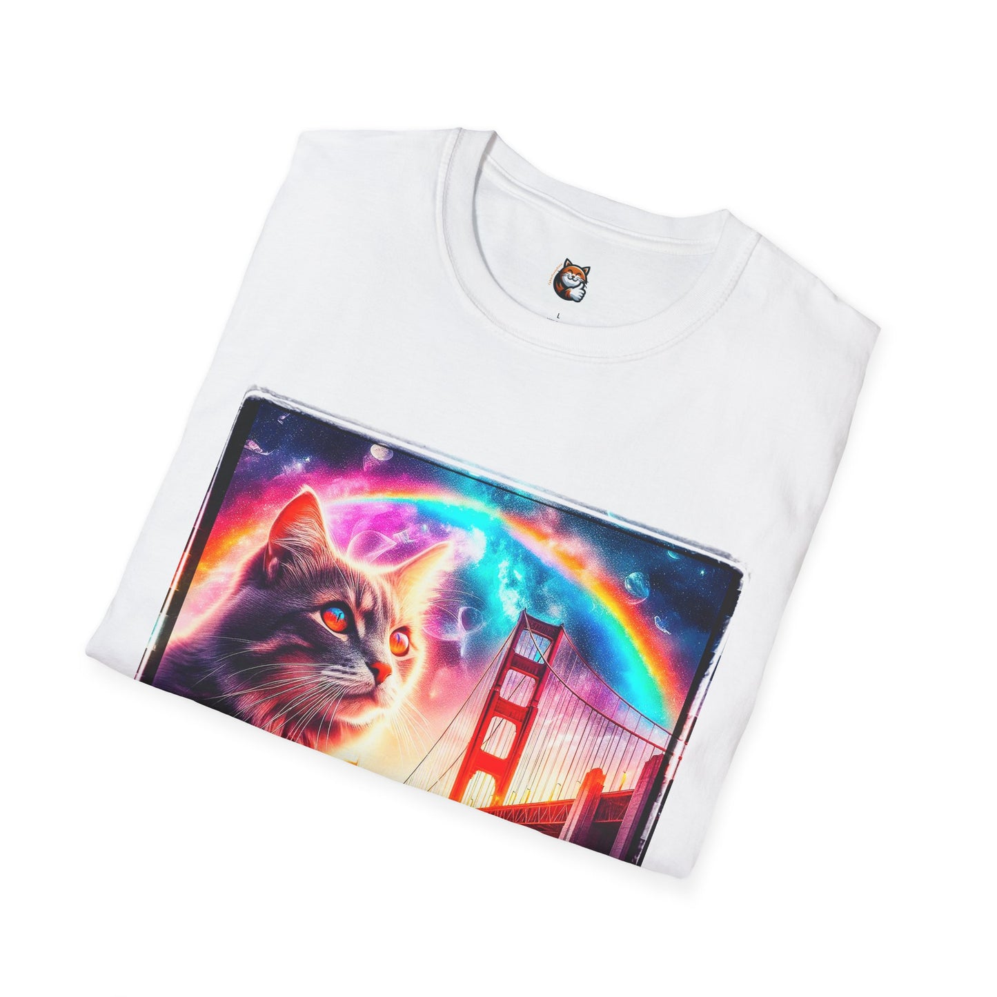 Domestic Cat Unisex Softstyle T-Shirt