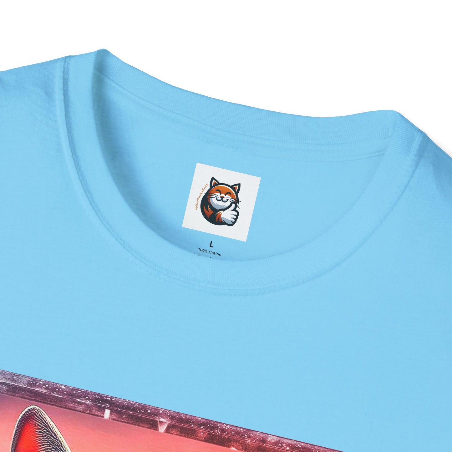 Devon Rex Cat Unisex Softstyle T-Shirt