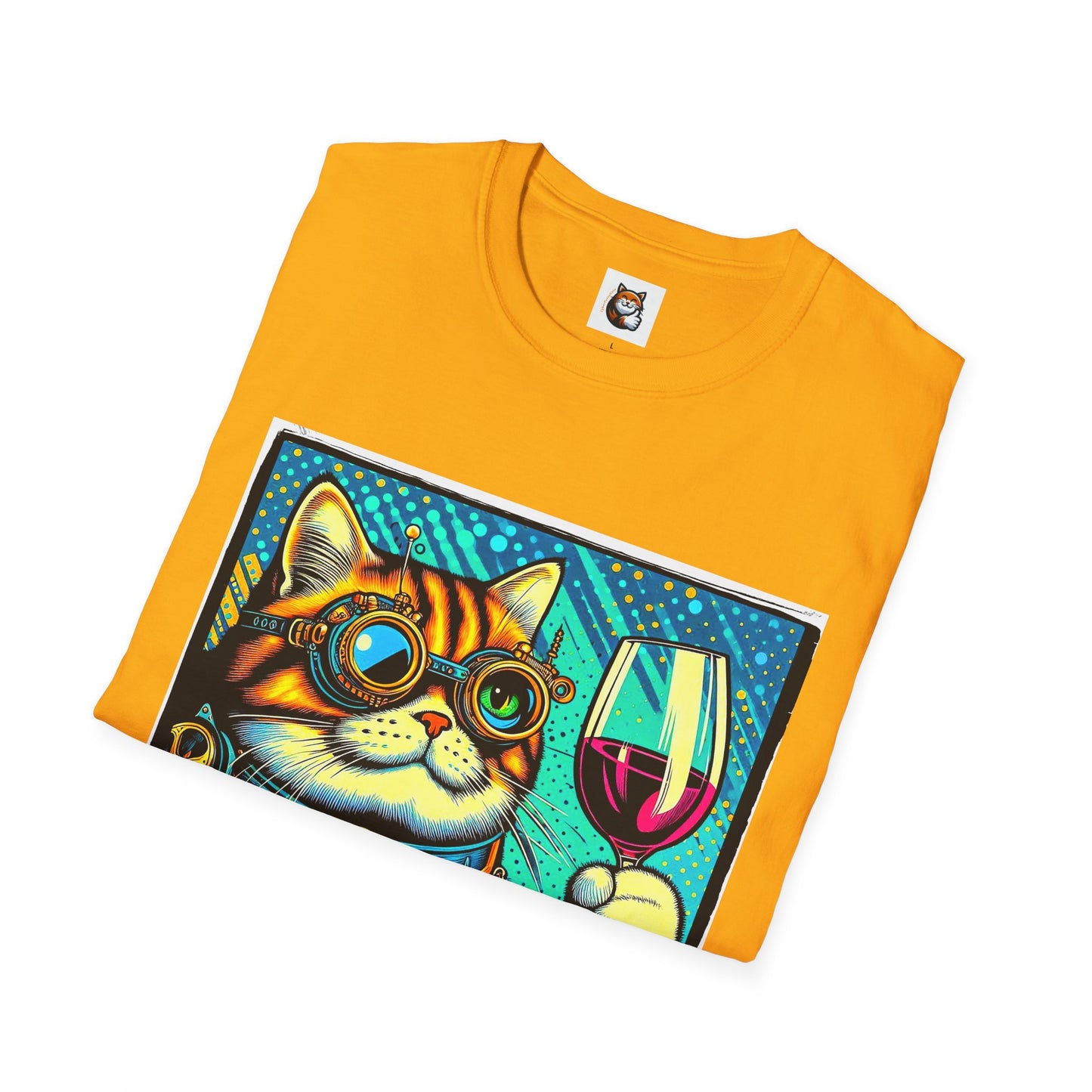 Domestic Cat Unisex Softstyle T-Shirt