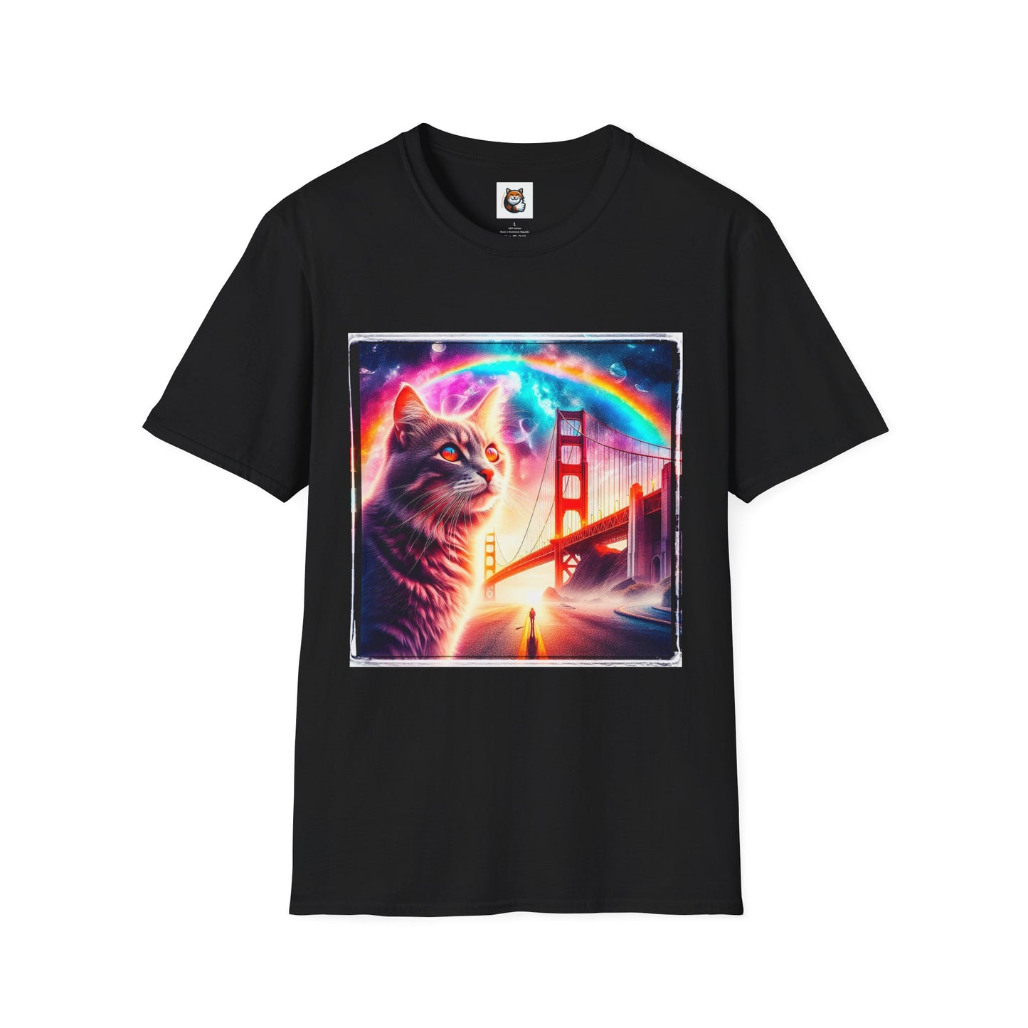 Domestic Cat Unisex Softstyle T-Shirt