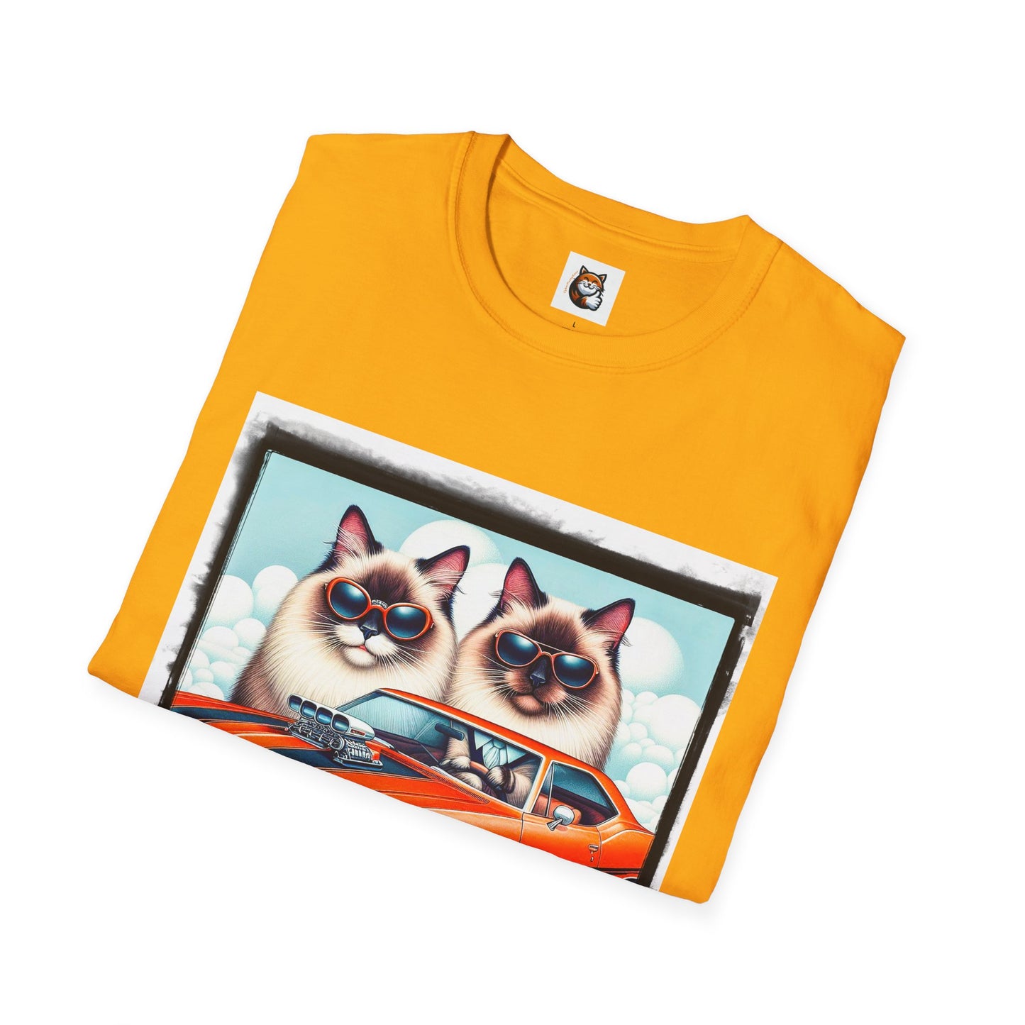 Wacky Birman Unisex Softstyle T-Shirt