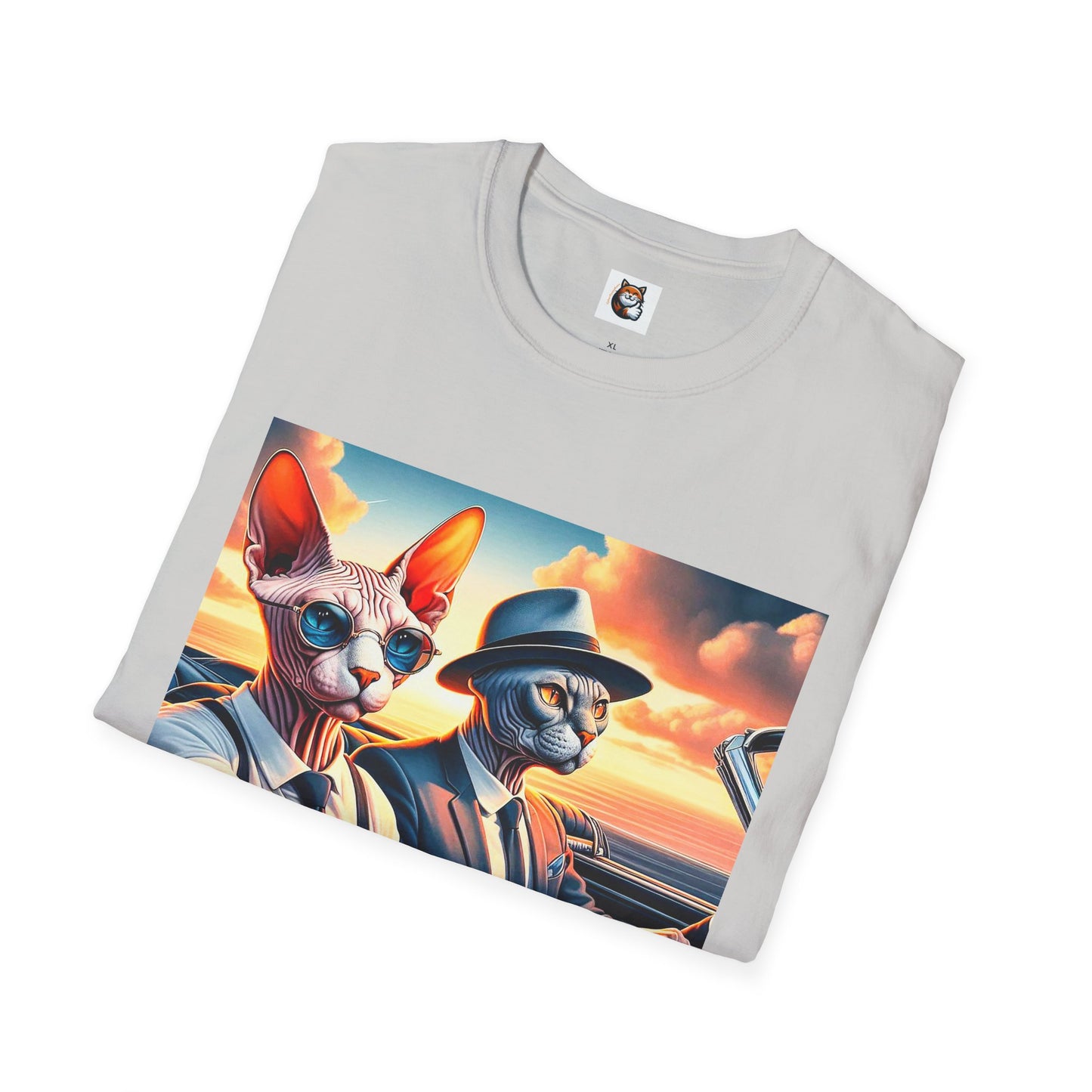 Wacky Sphynx Cat friends driving