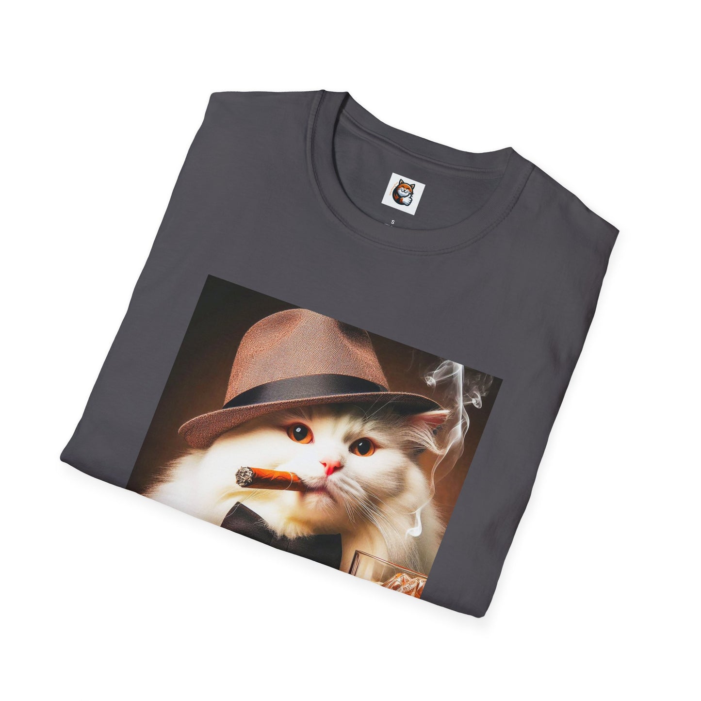 Siberian Cat bar smoking shirt