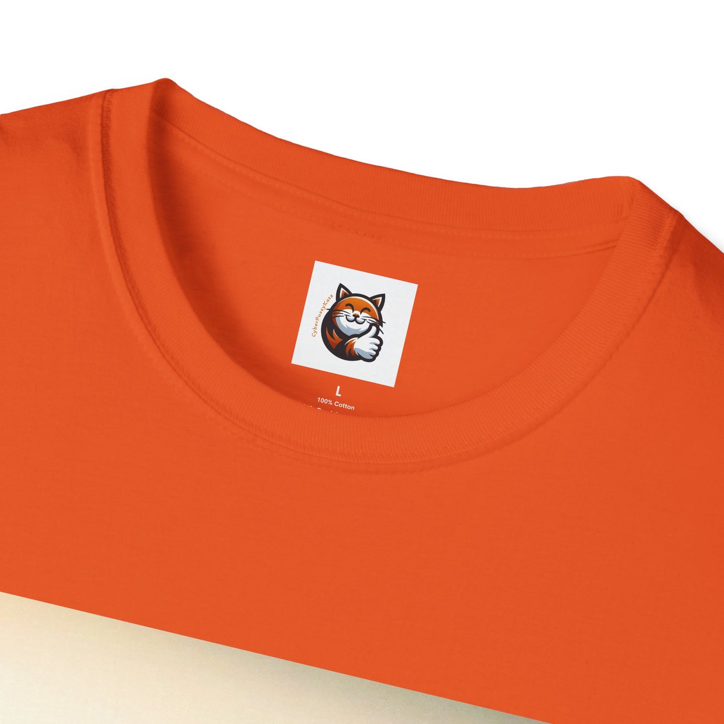Wacky Persian Cat Unisex Softstyle T-Shirt