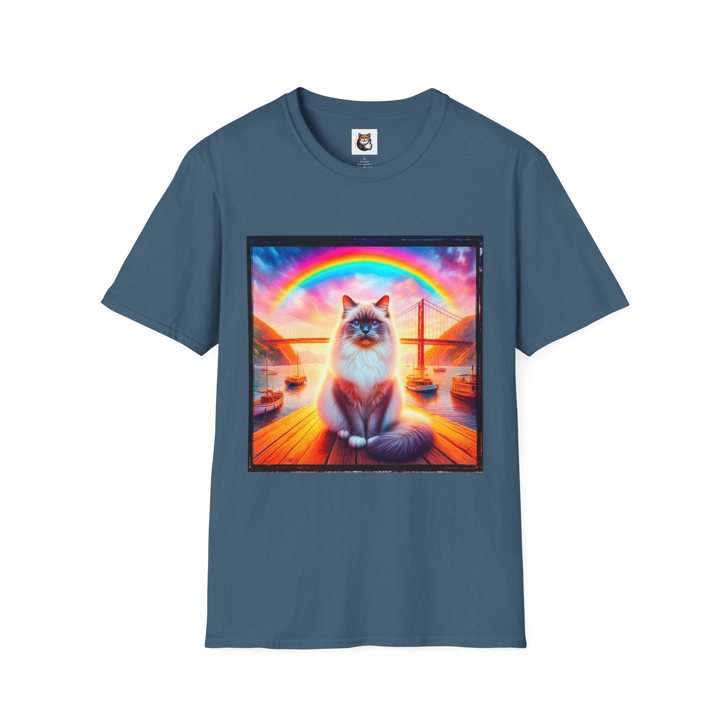 Birman rainbow bridge Softstyle T-Shirt