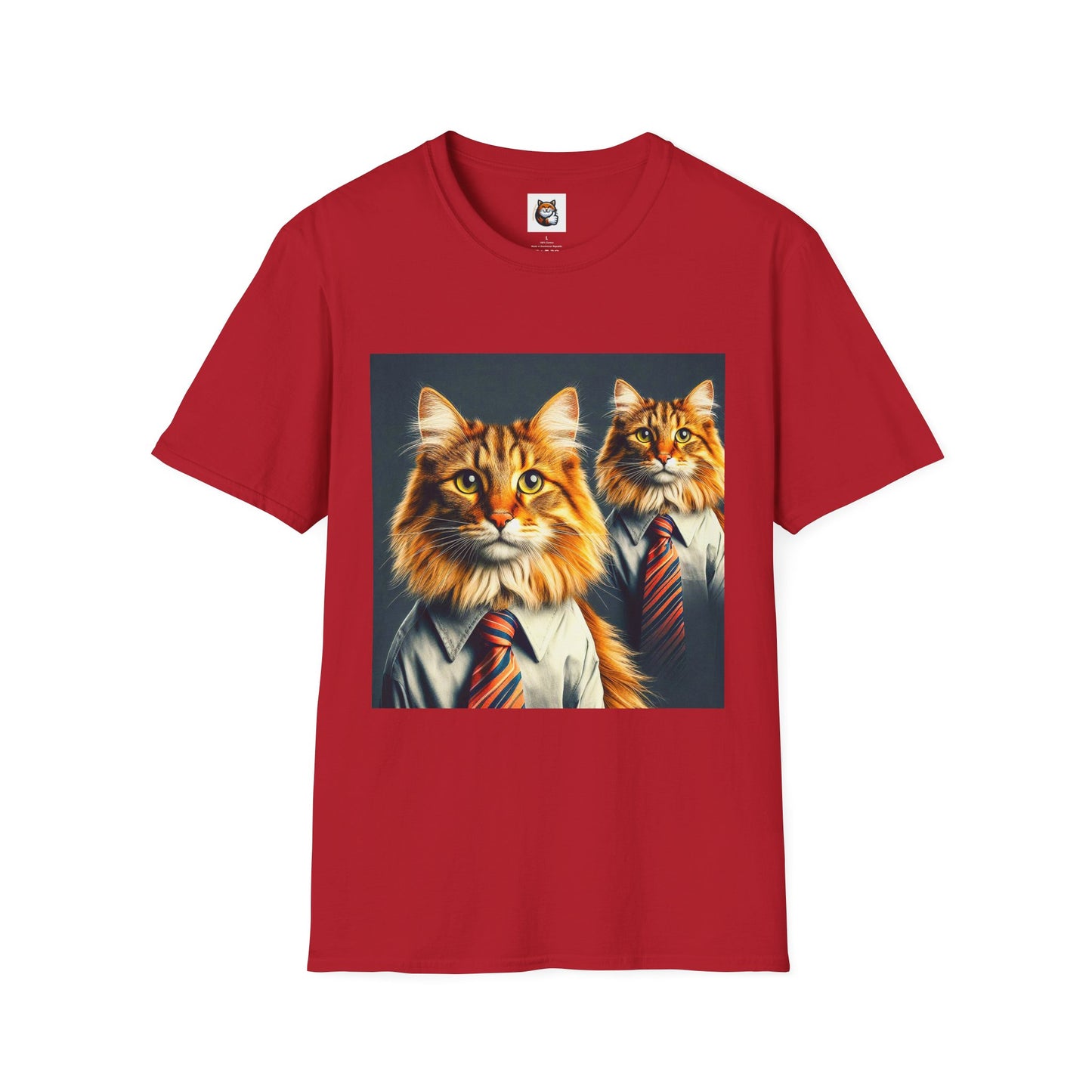 Norwegian Forest Cat Unisex Softstyle T-Shirt