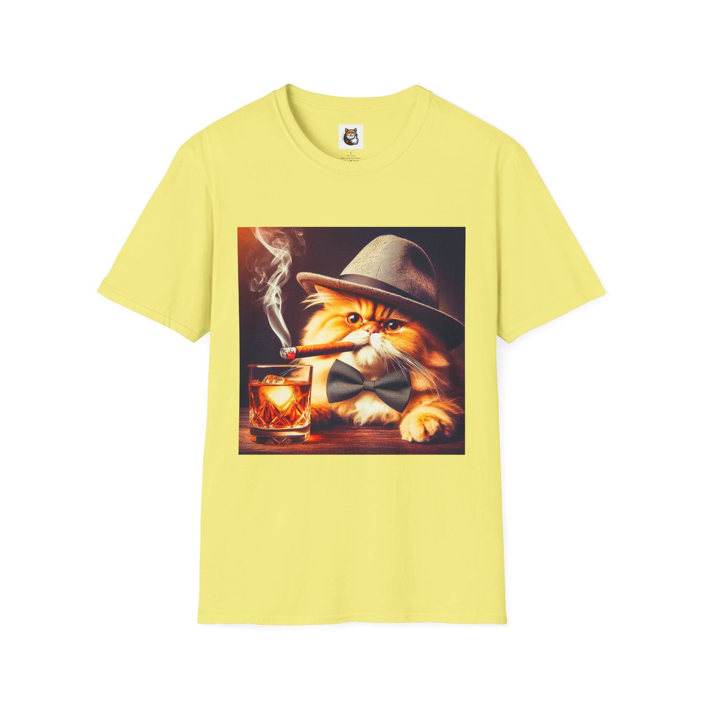Persian Cat Unisex Softstyle T-Shirt