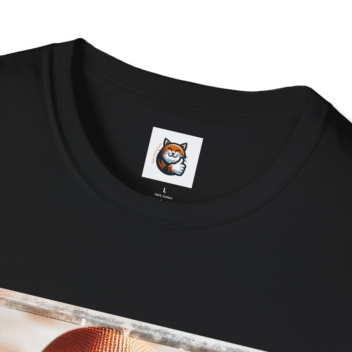 Abyssinian hat and tie Unisex Softstyle T-Shirt