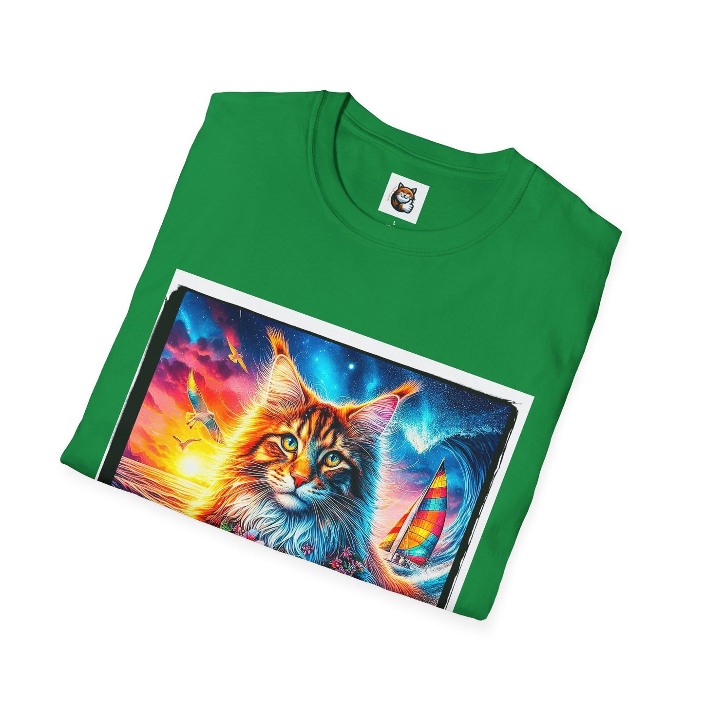 Maine Coon Unisex Softstyle T-Shirt
