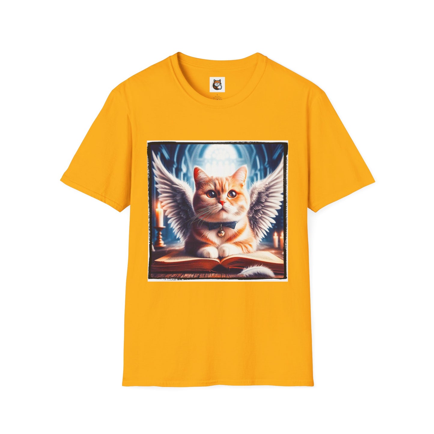 Domestic Cat Angel and clouds T-Shirt
