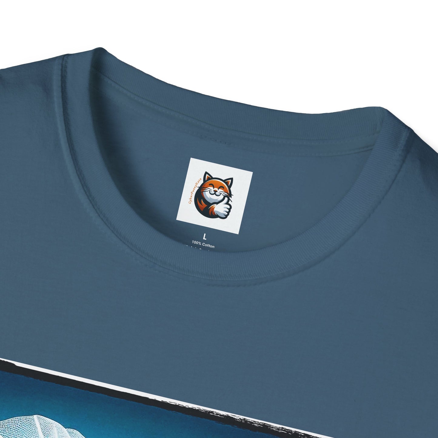 Wacky American Shorthair driving Softstyle T-Shirt