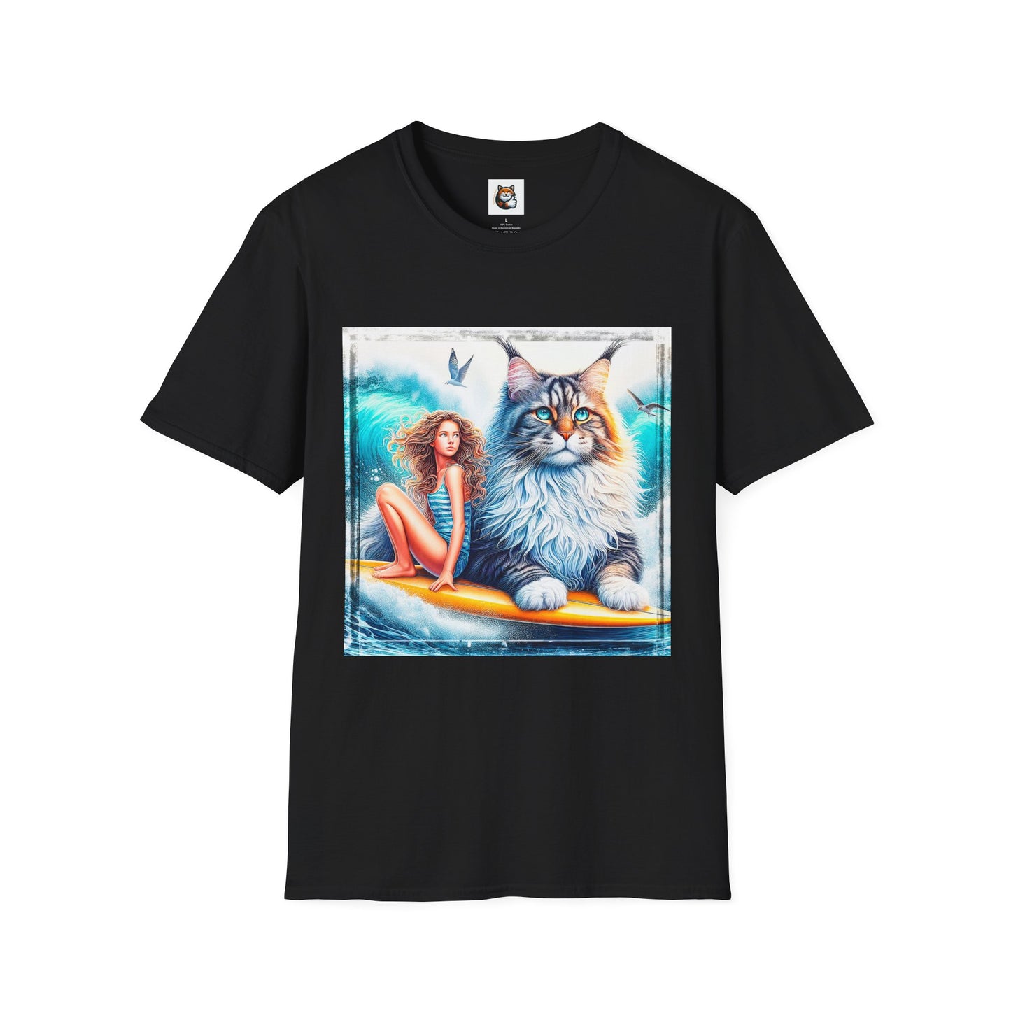 Maine Coon Unisex Softstyle T-Shirt