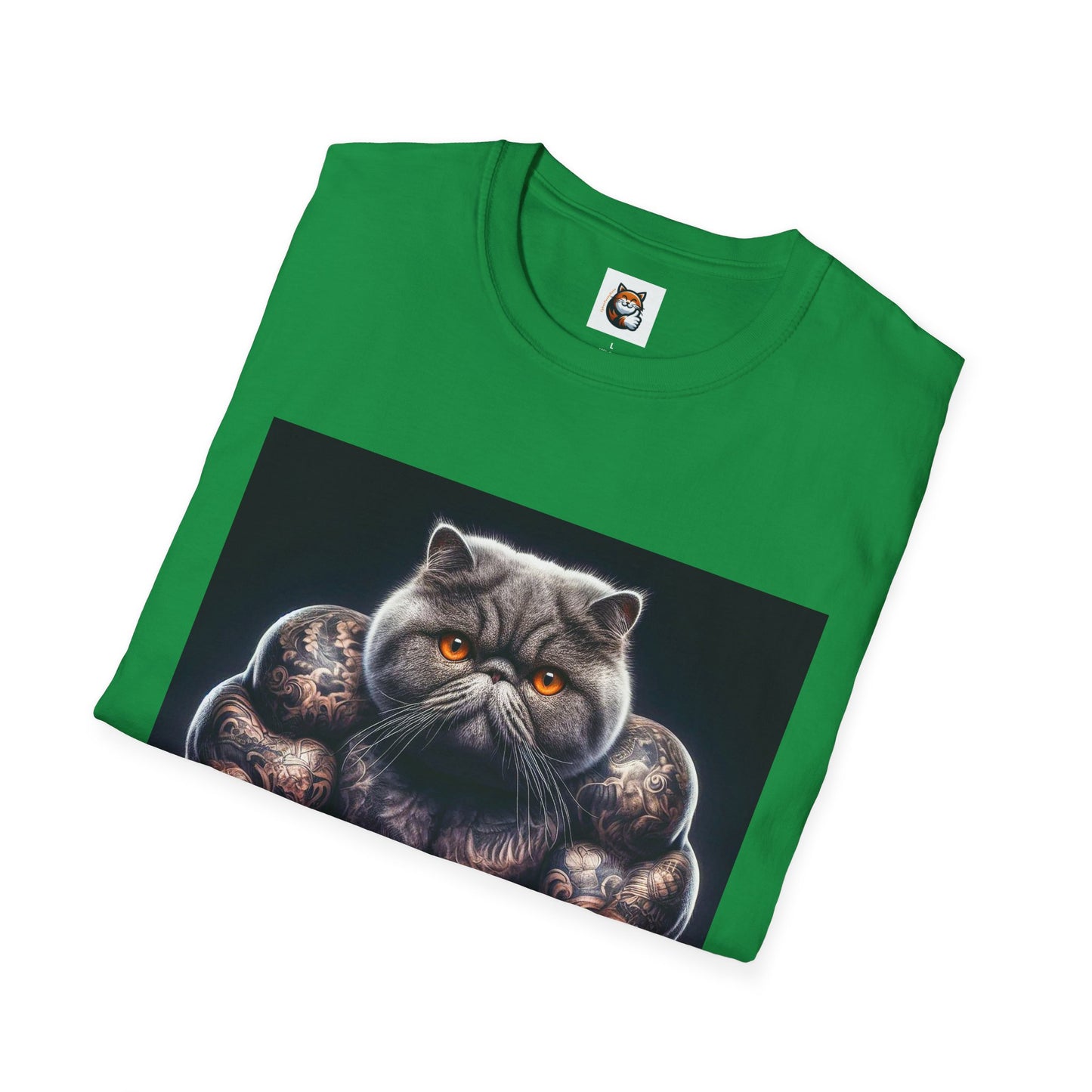 Exotic Shorthair Cat Unisex Softstyle T-Shirt