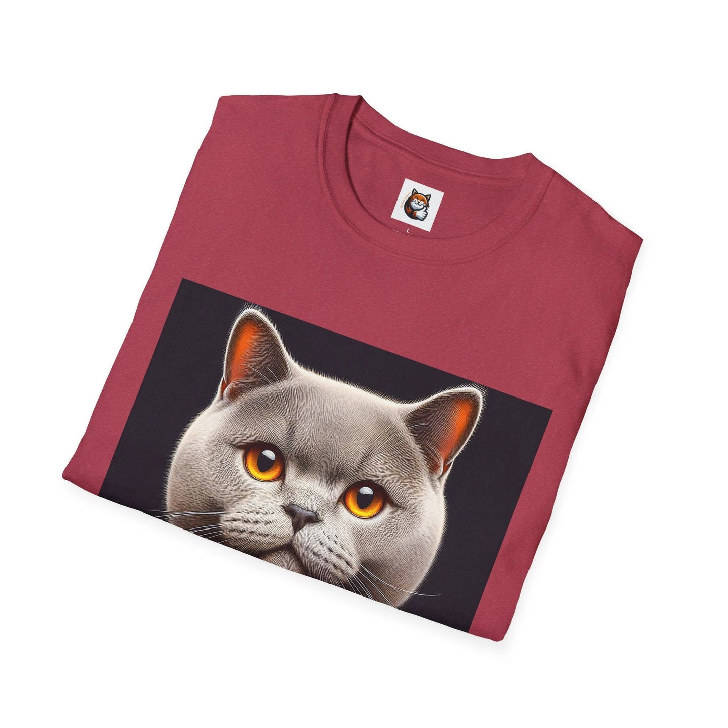 British Shorthair Unisex Softstyle T-Shirt by Printify