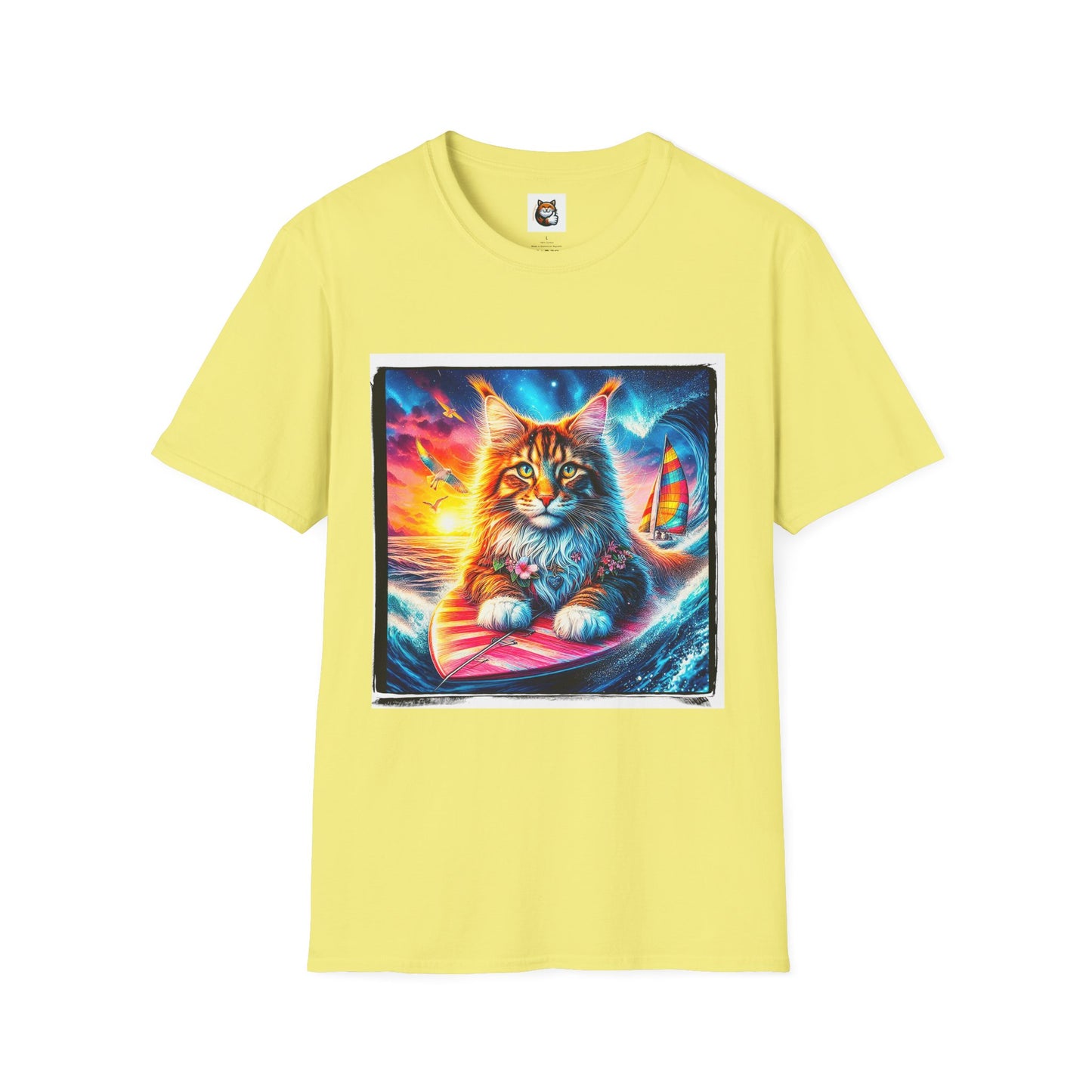Maine Coon Unisex Softstyle T-Shirt