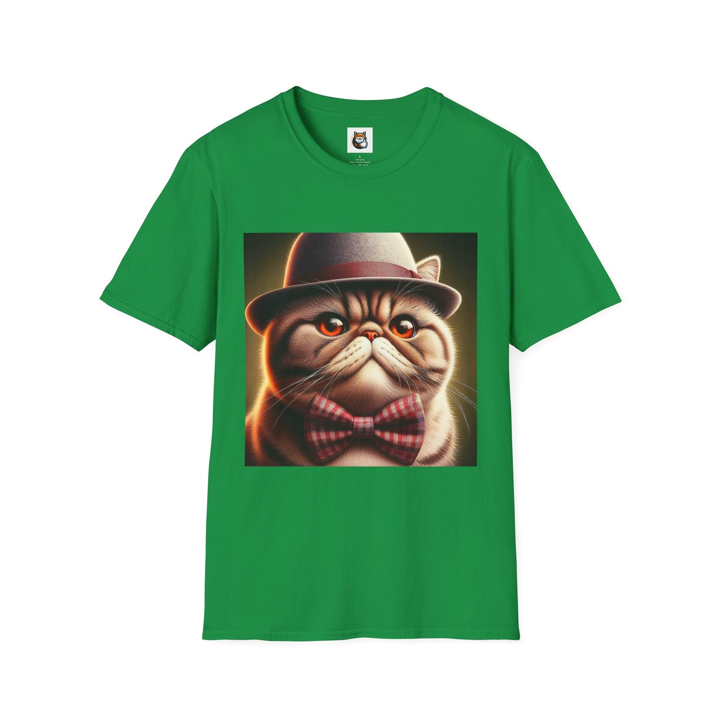 Exotic Shorthair Cat Unisex Softstyle T-Shirt