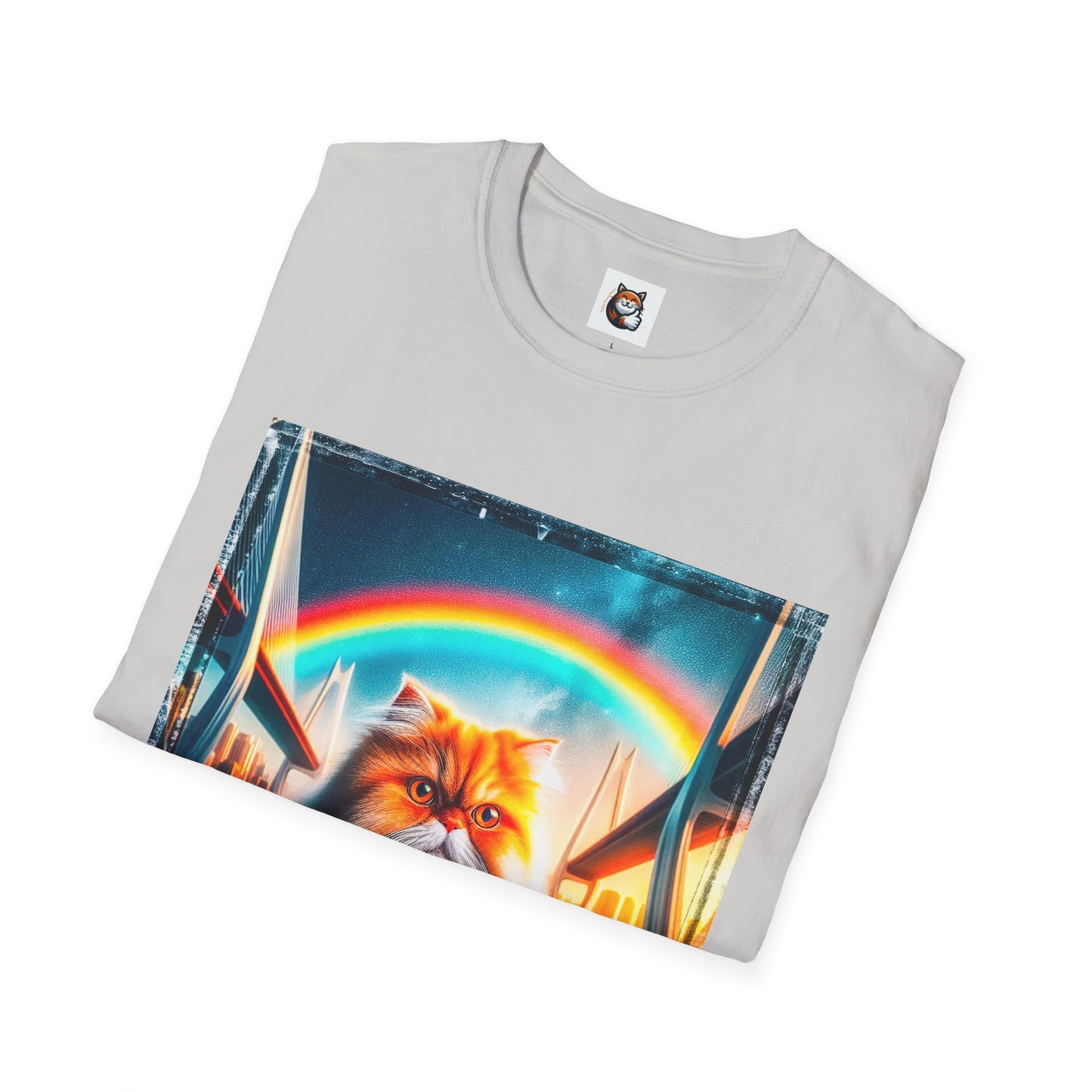 Persian Cat Unisex Softstyle T-Shirt