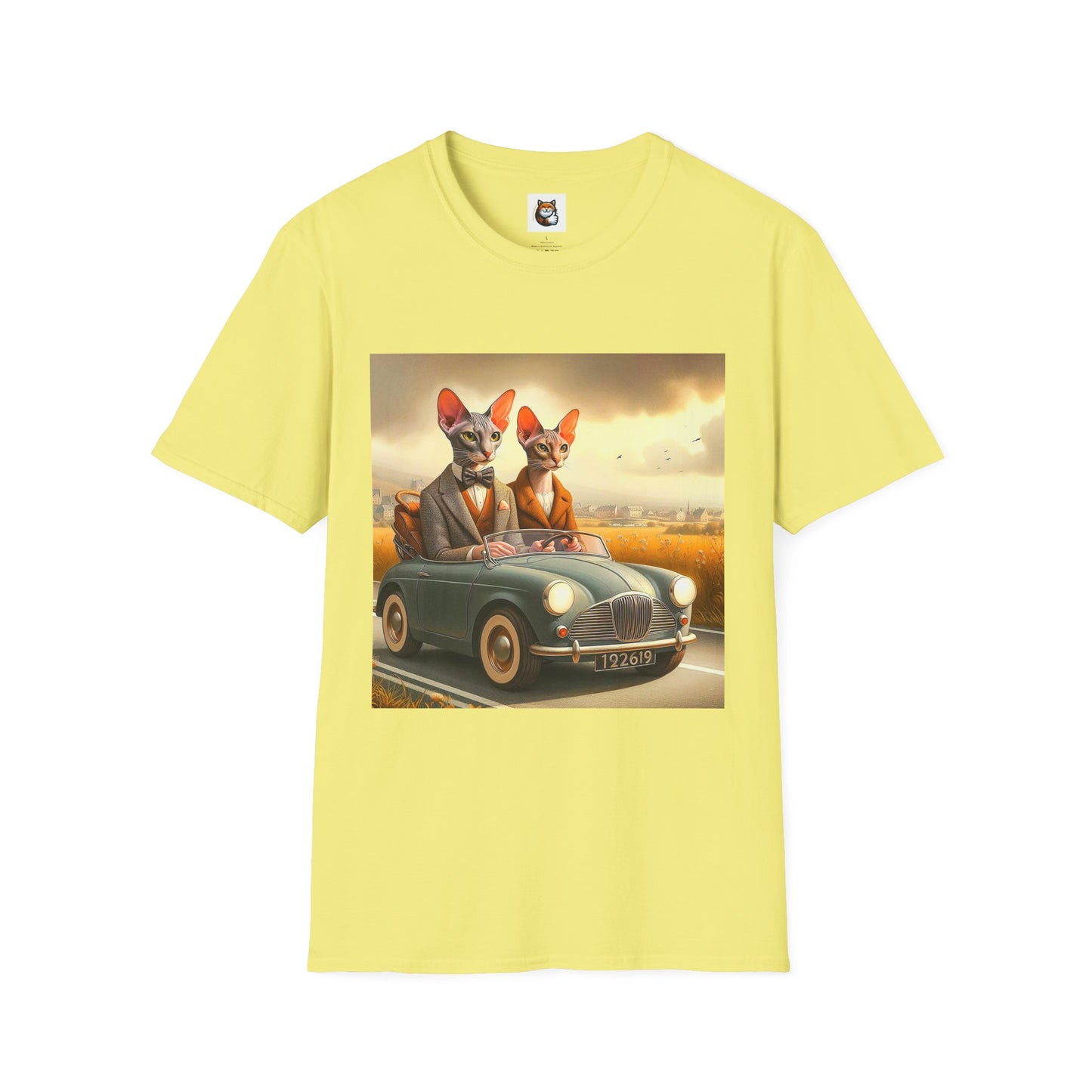 Wacky Oriental Shorthair Unisex Softstyle T-Shirt