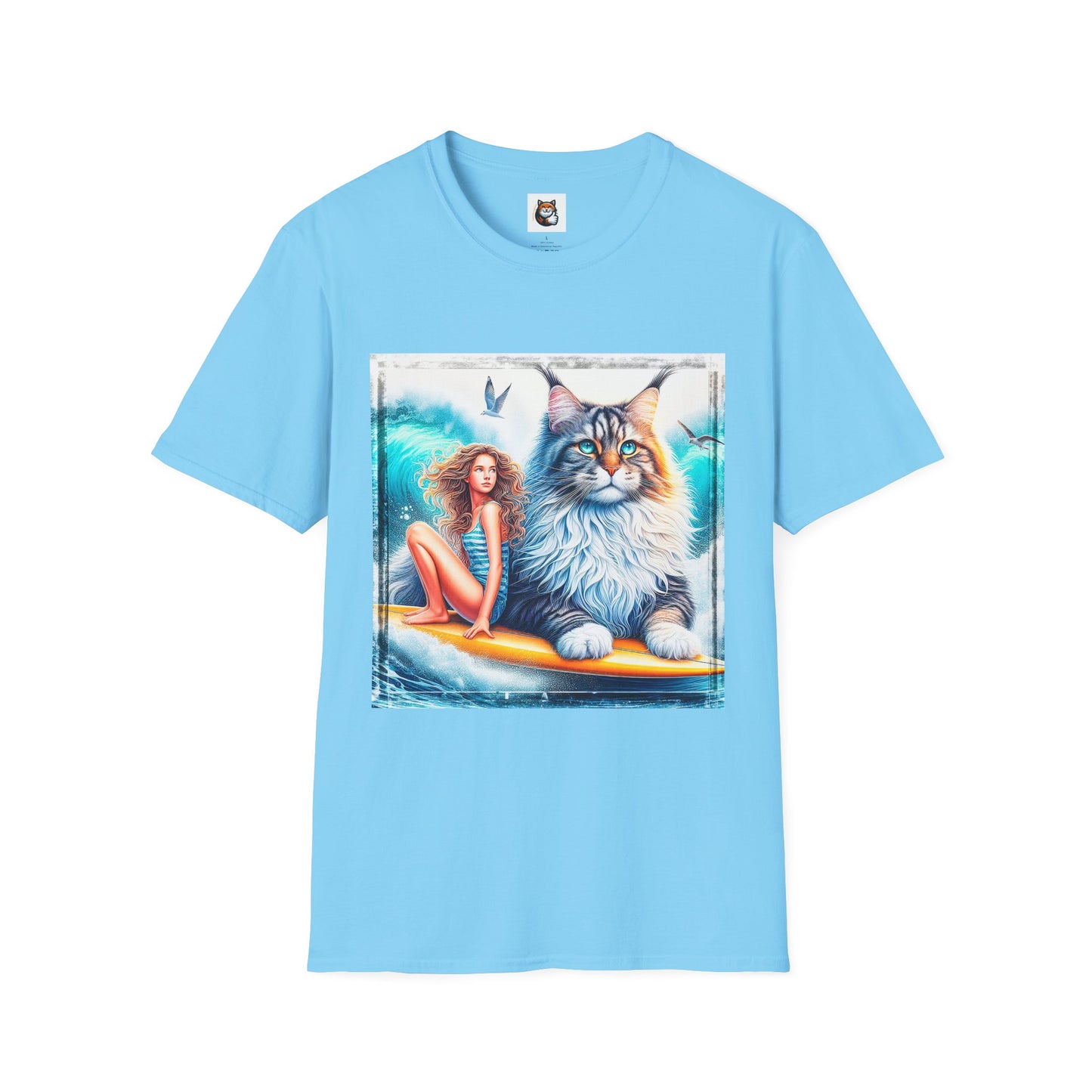 Maine Coon Unisex Softstyle T-Shirt