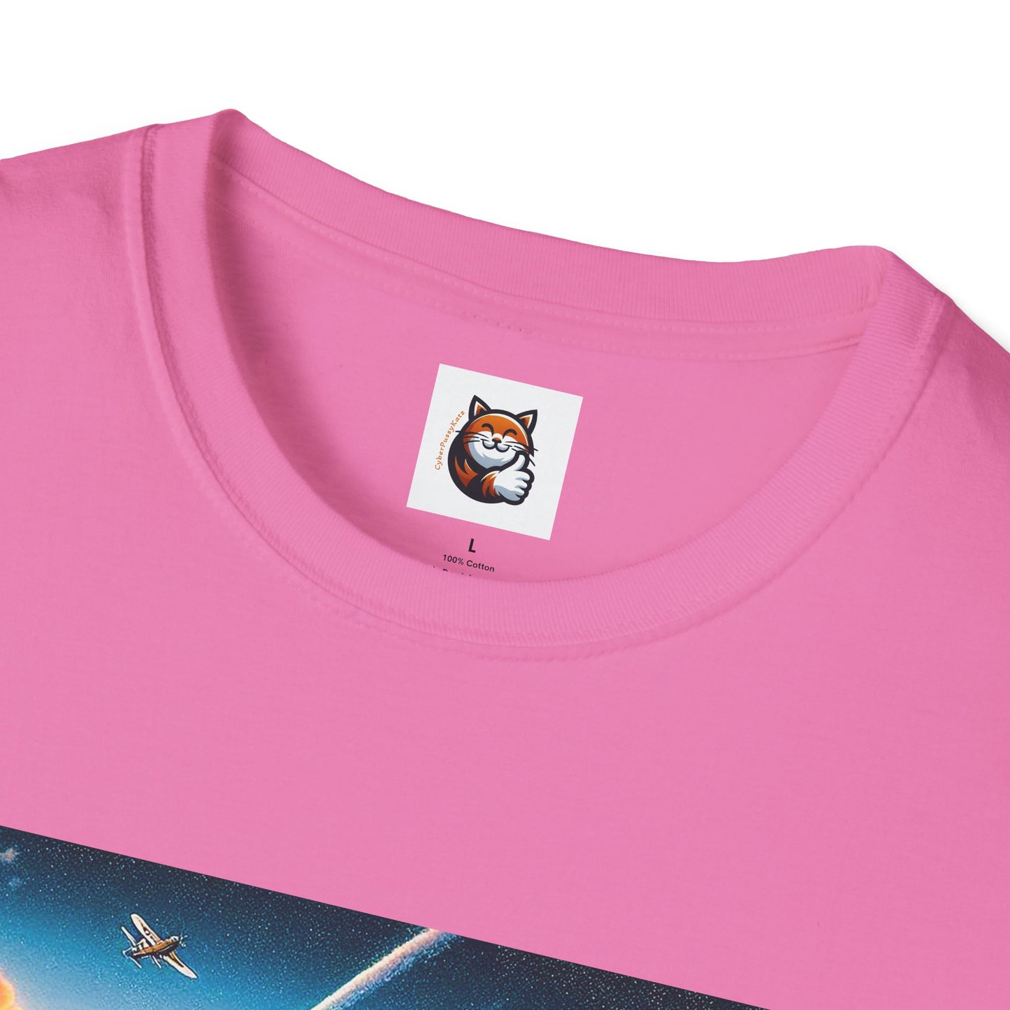 Wacky Norwegian Forest Cat Unisex Softstyle T-Shirt