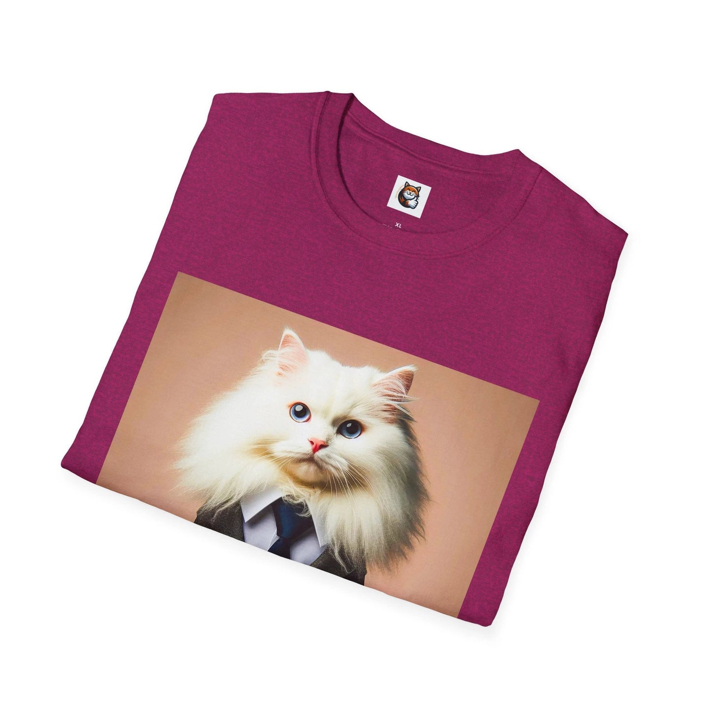 Siberian Cat suit and tie by Printify