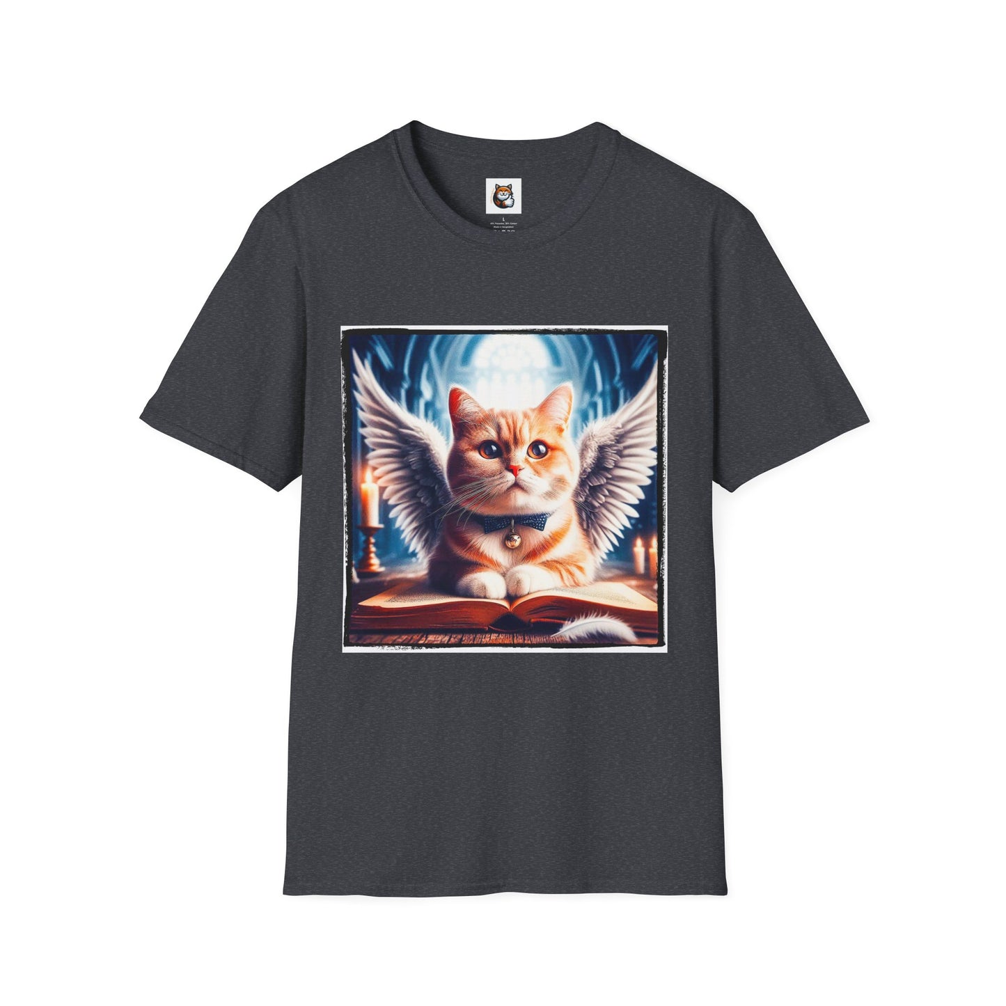 Domestic Cat Angel and clouds T-Shirt