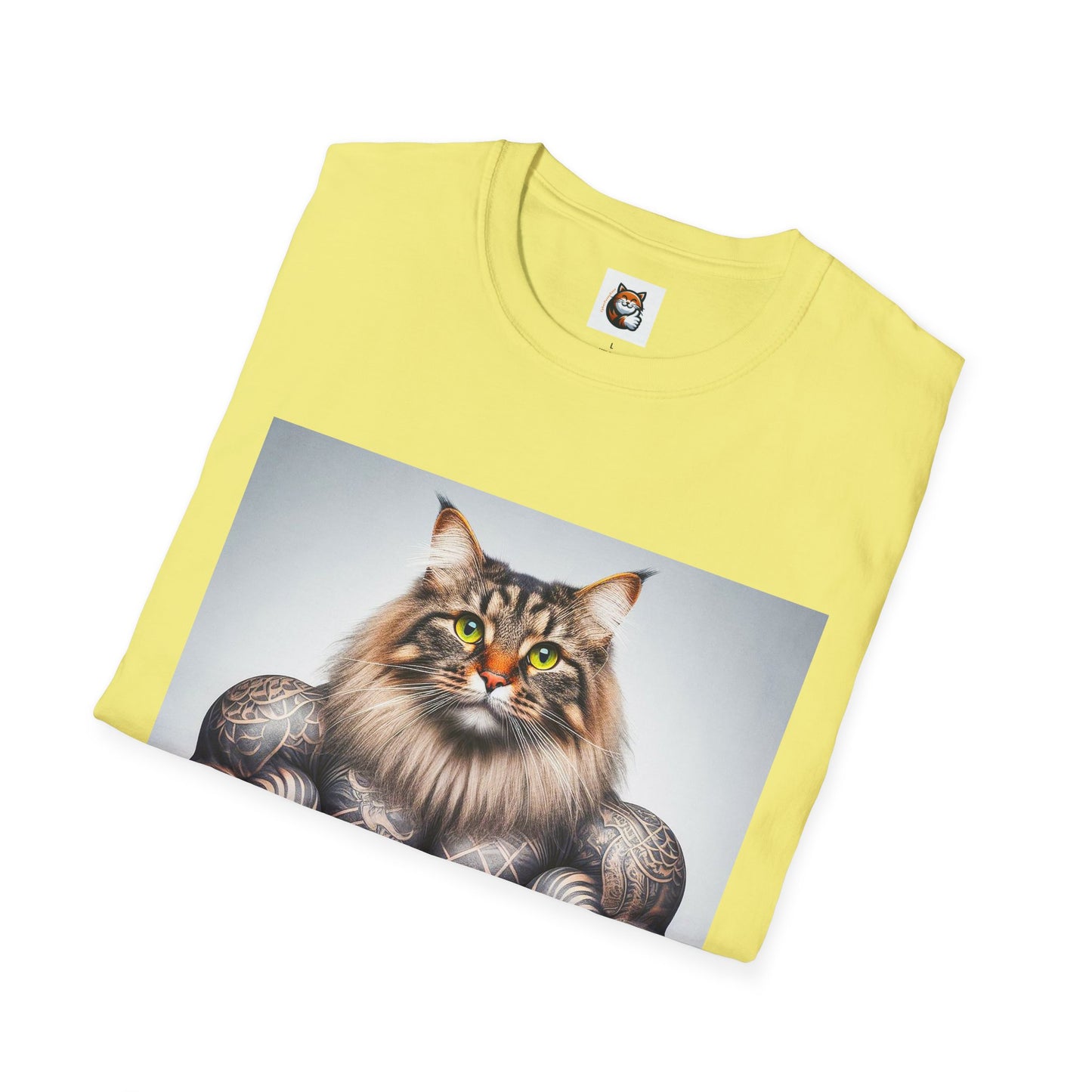Norwegian Forest Cat Unisex Softstyle T-Shirt