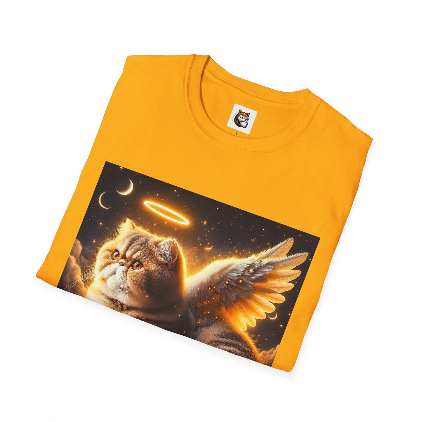 Exotic Shorthair Cat Unisex Softstyle T-Shirt