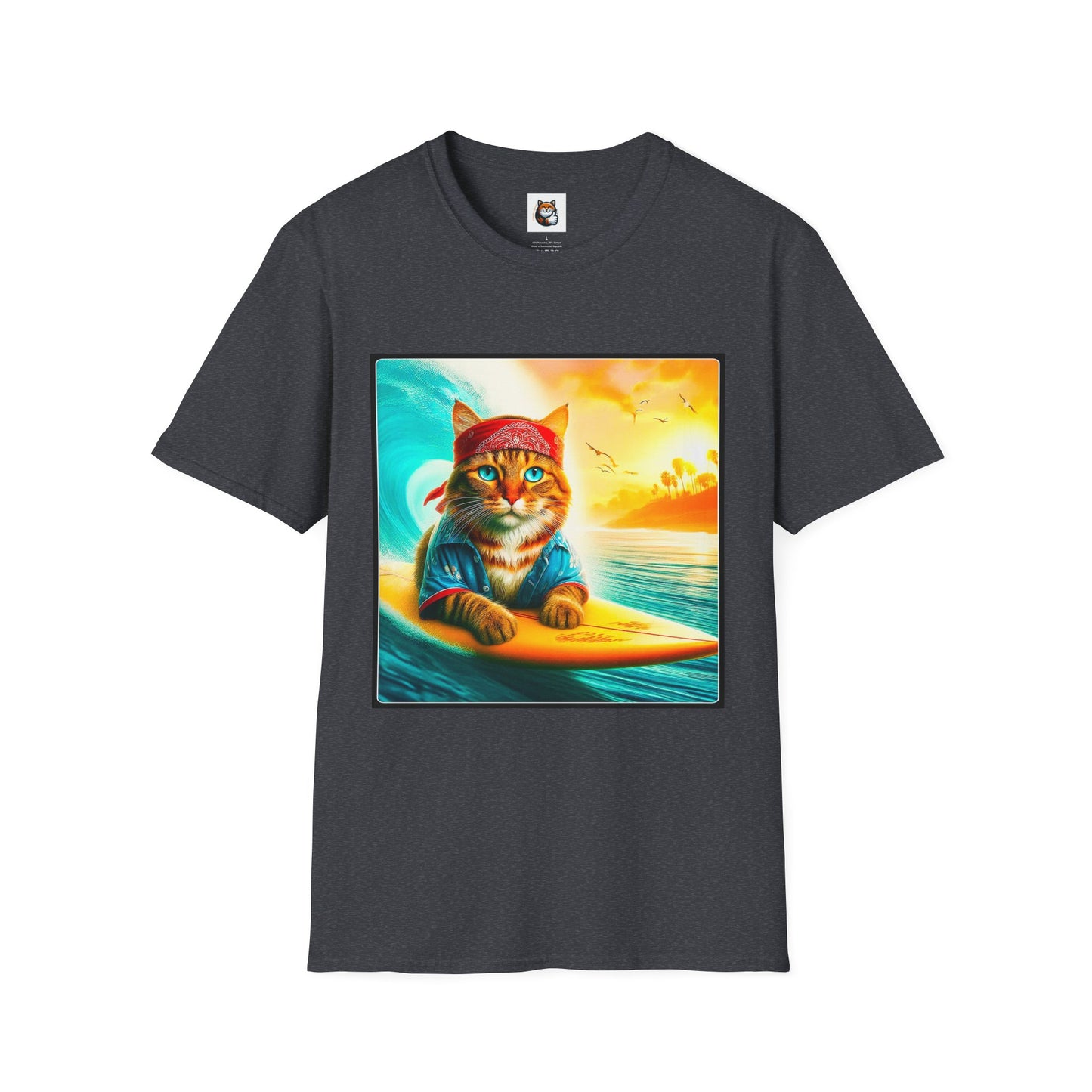 Domestic Cat Unisex Softstyle T-Shirt