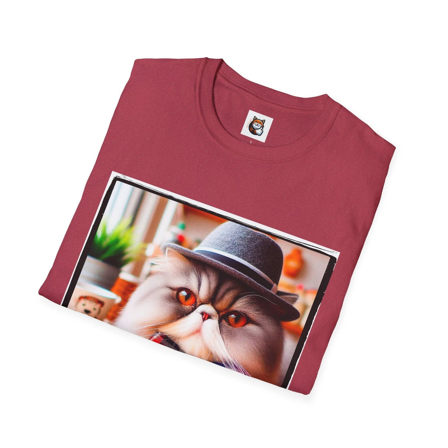 Persian Cat Unisex Softstyle T-Shirt by Printify