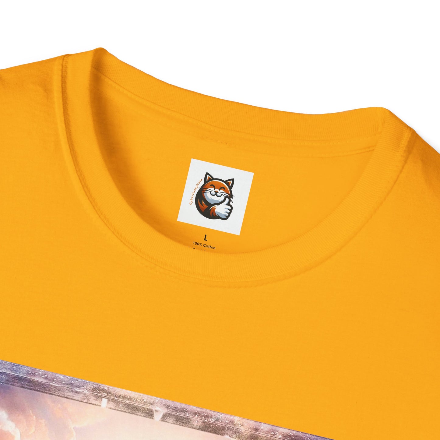 Domestic Cat Unisex Softstyle T-Shirt