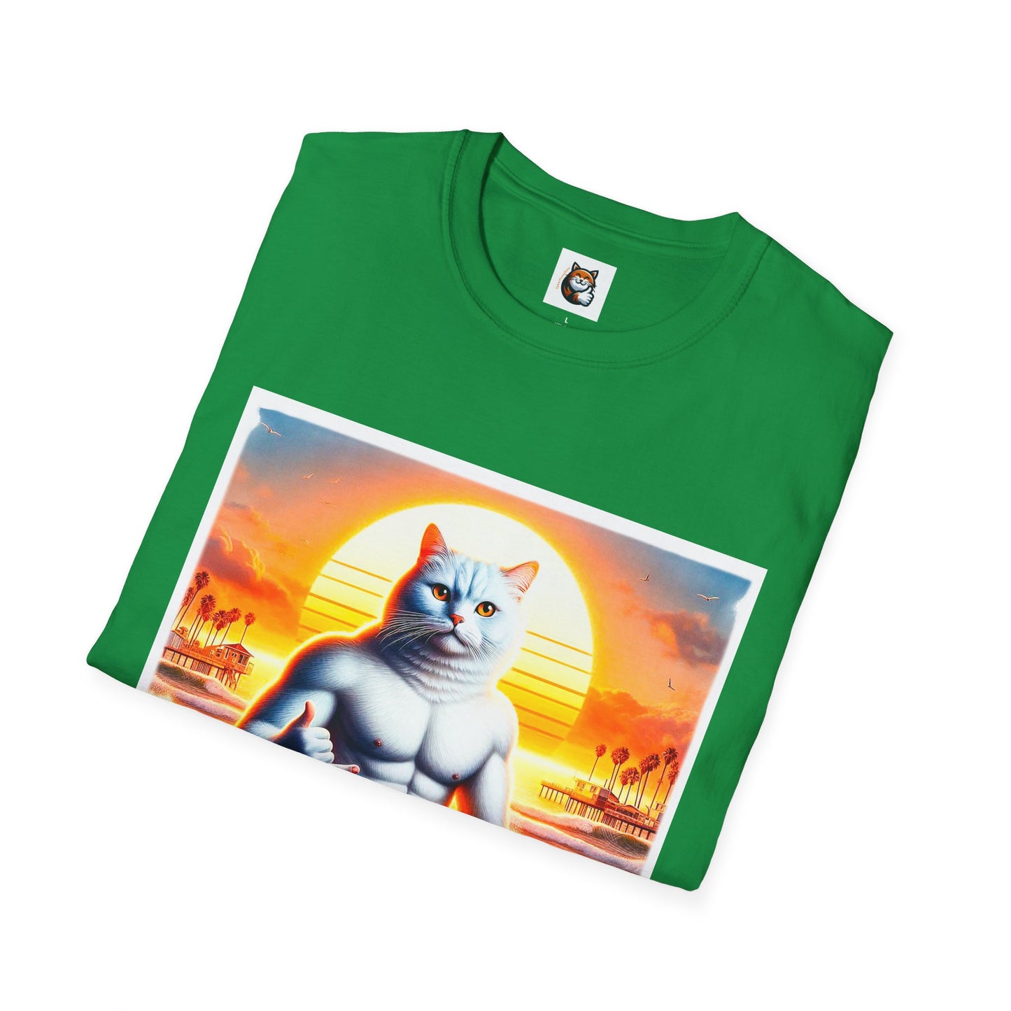 Domestic Cat Unisex Softstyle T-Shirt