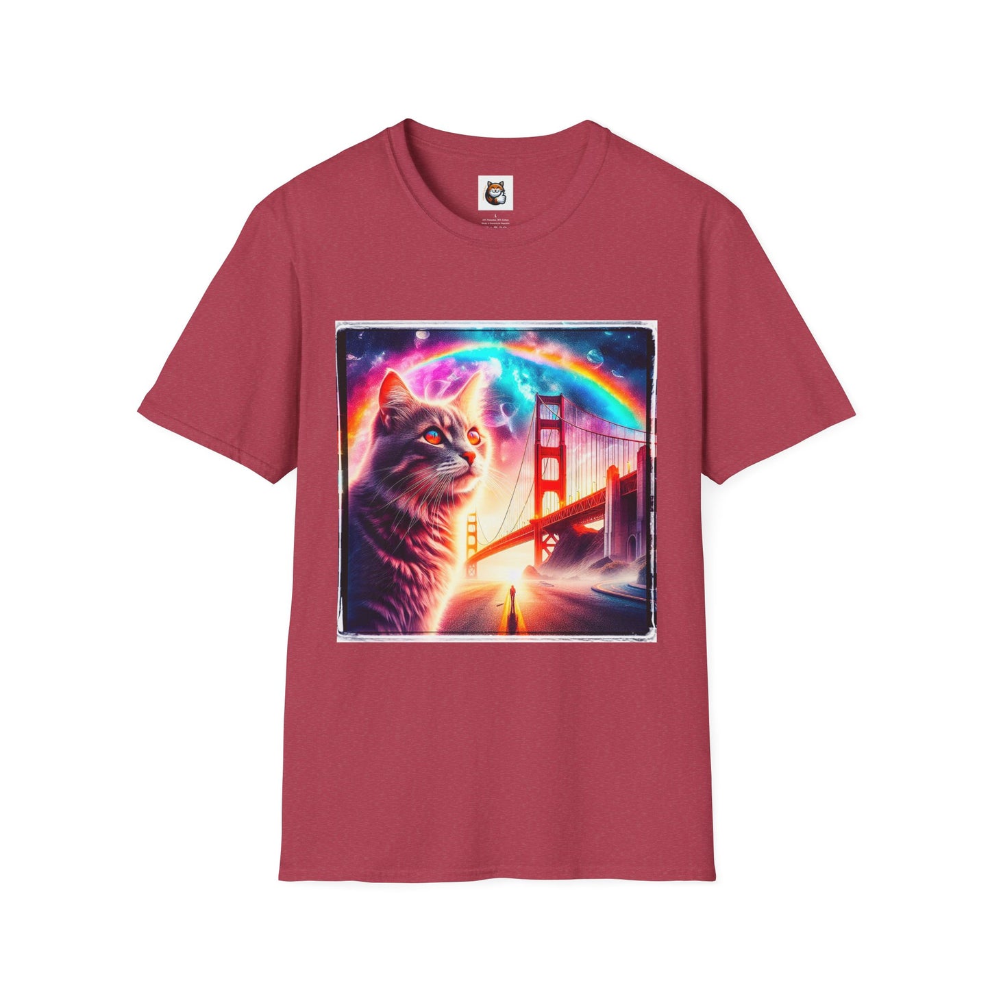Domestic Cat Unisex Softstyle T-Shirt