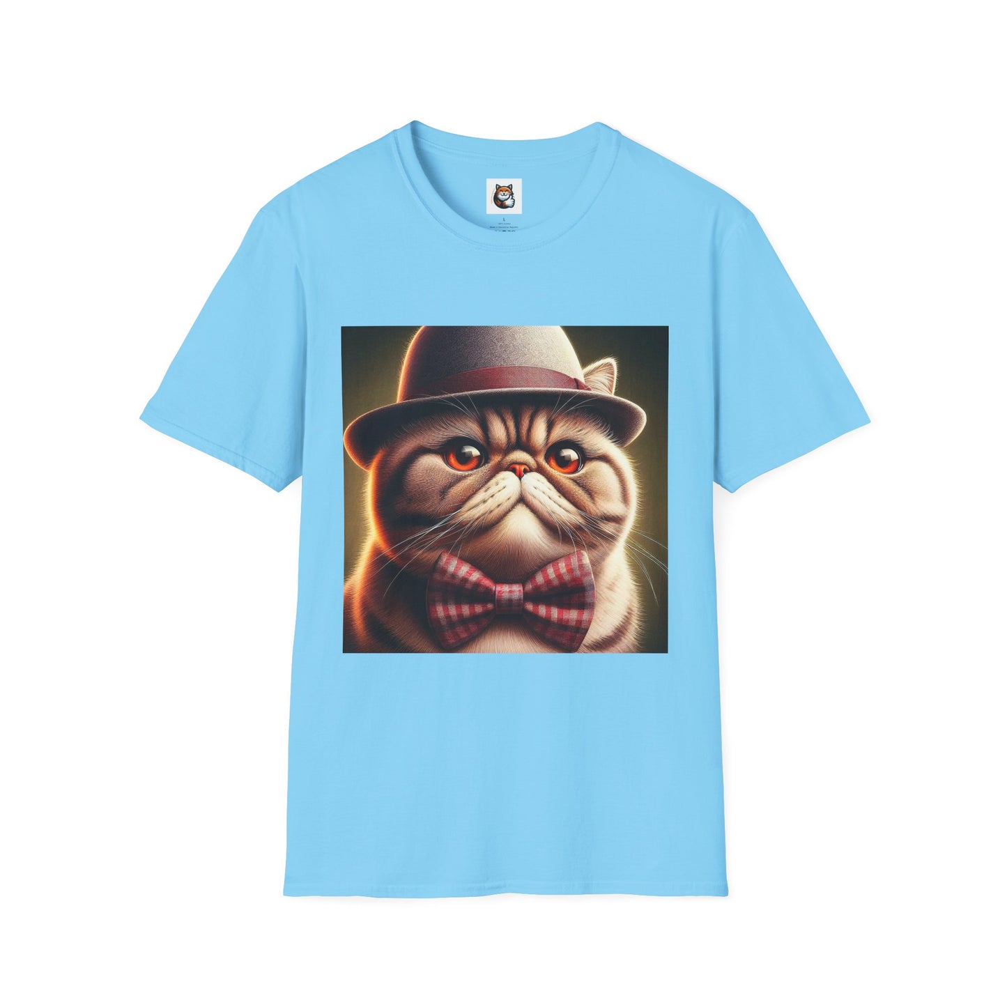 Exotic Shorthair Cat Unisex Softstyle T-Shirt
