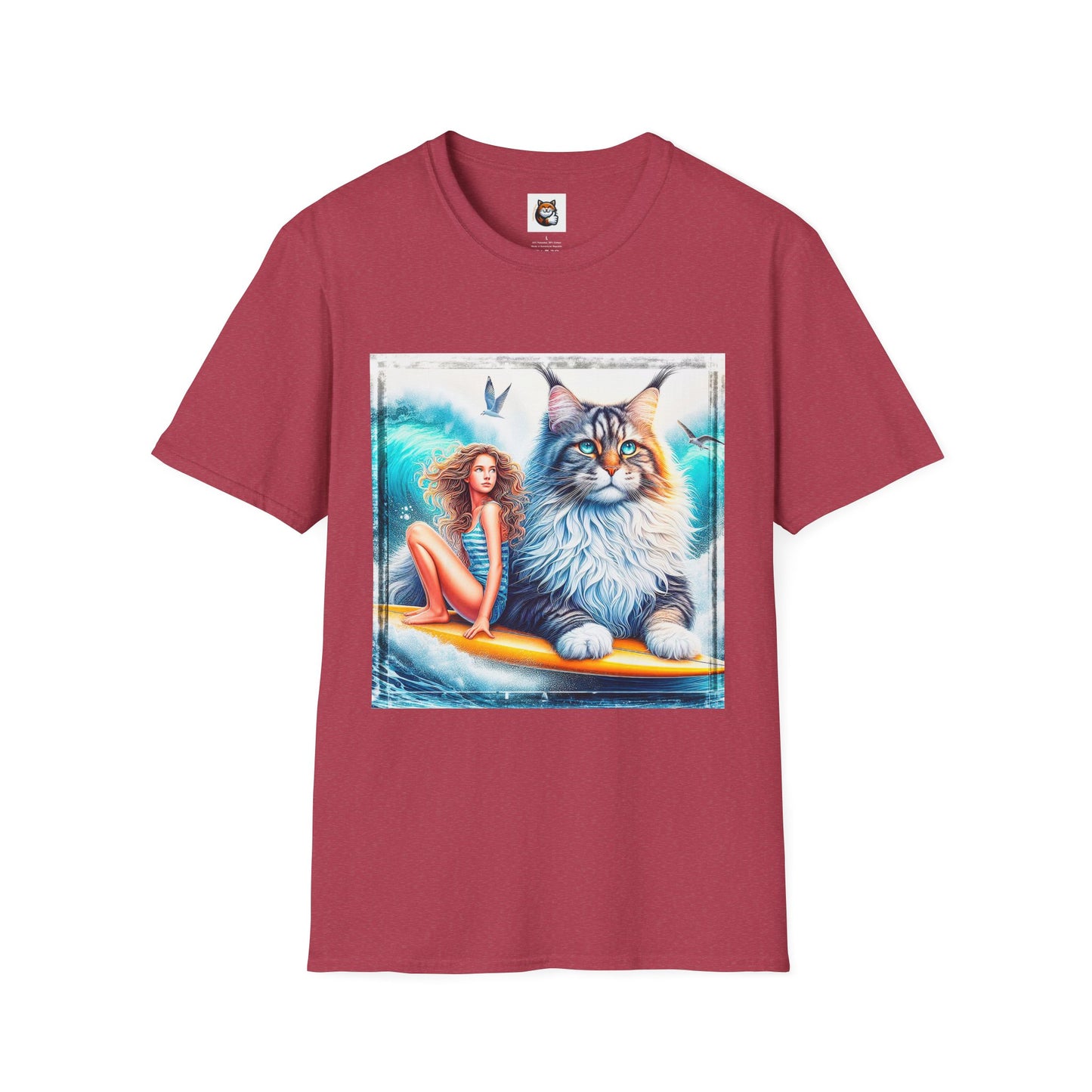 Maine Coon Unisex Softstyle T-Shirt
