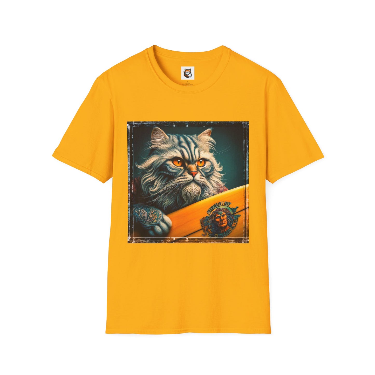 Persian Cat Unisex Softstyle T-Shirt