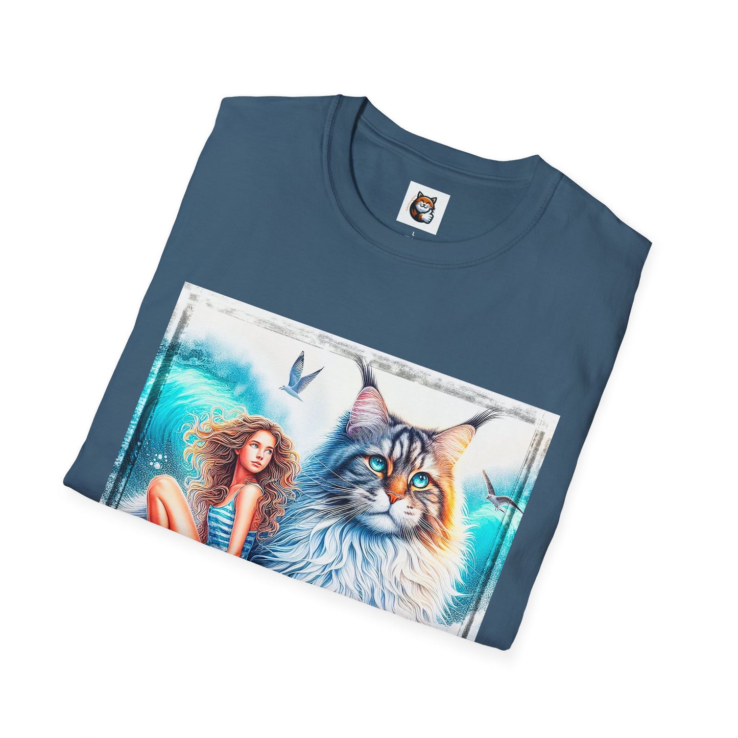 Maine Coon Unisex Softstyle T-Shirt